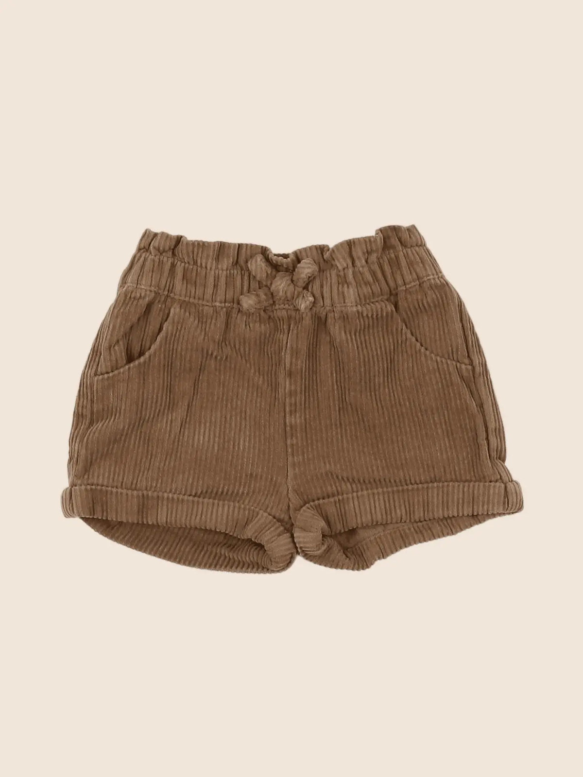 Vertbaudet - short marron - 6 mois