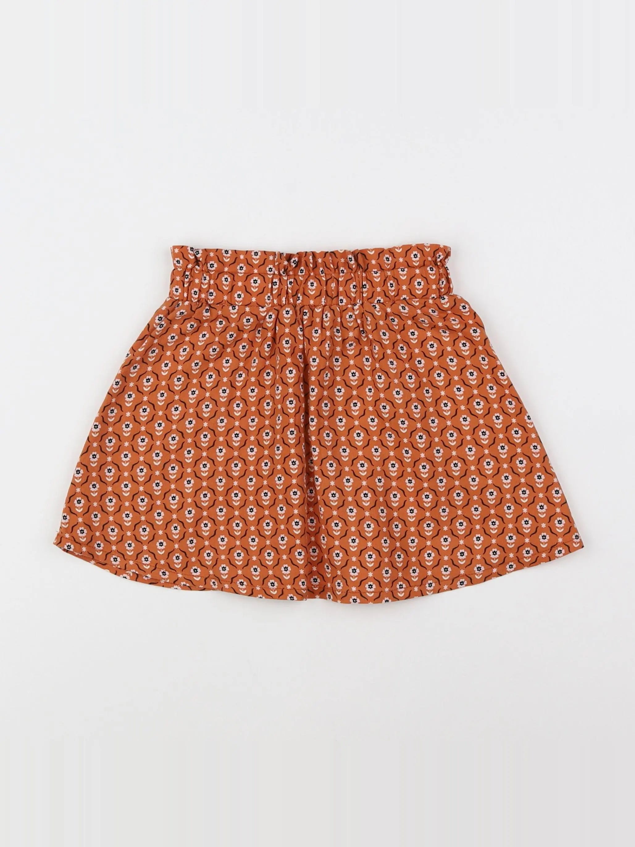 Vertbaudet - jupe marron - 4 ans