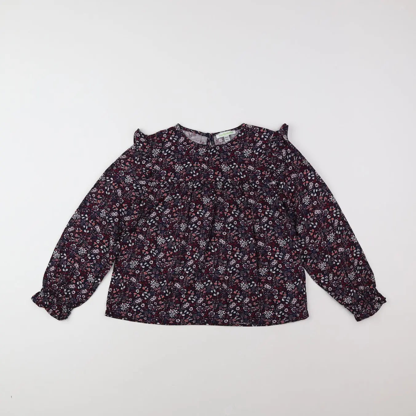 Vertbaudet - blouse bleu - 8 ans