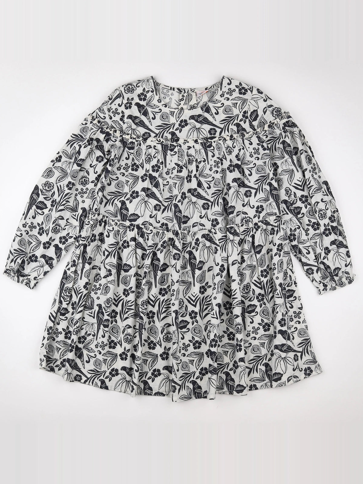 Tape à l'oeil - robe beige, noir - 10 ans