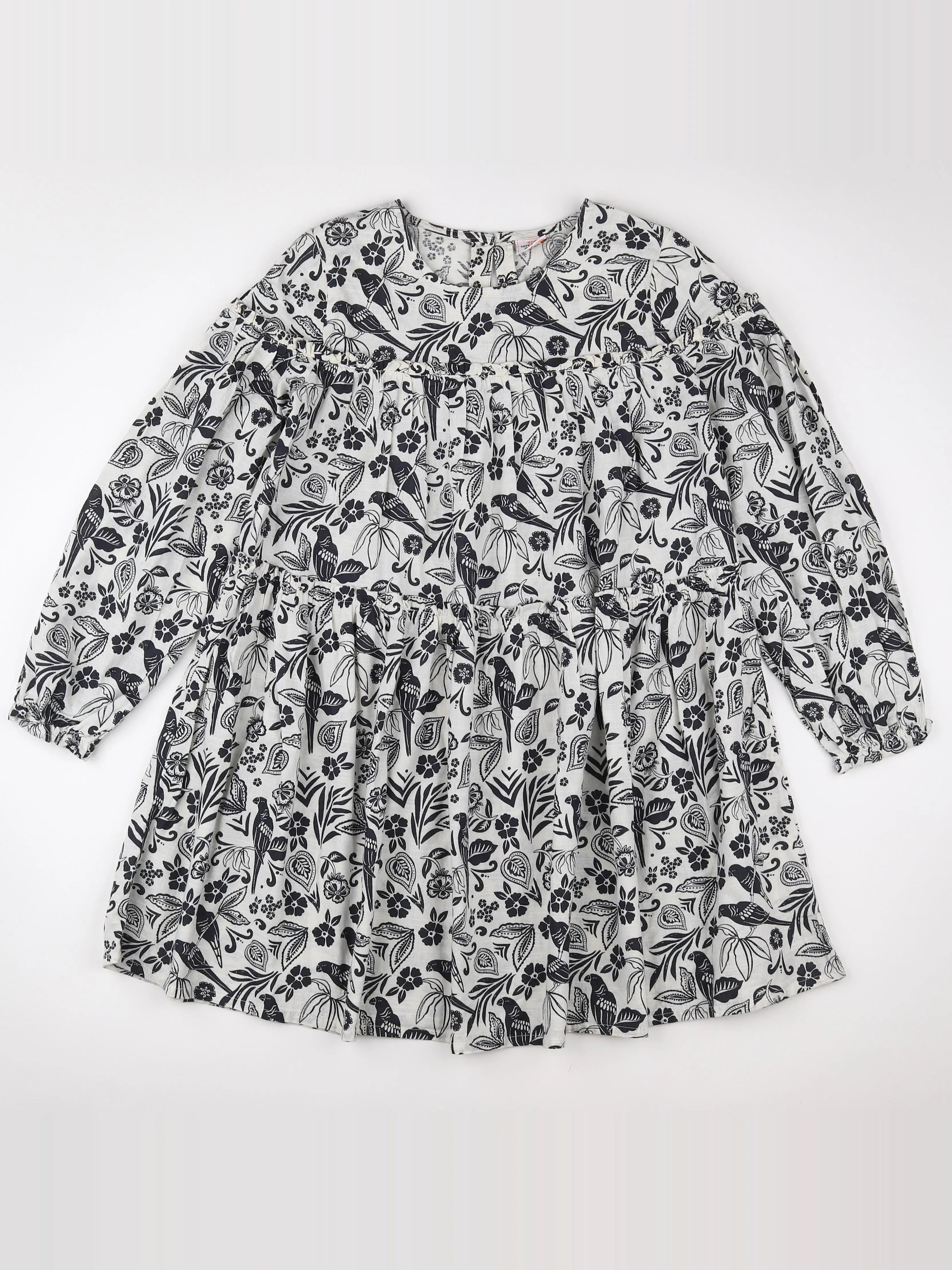 Tape à l'oeil - robe beige, noir - 10 ans