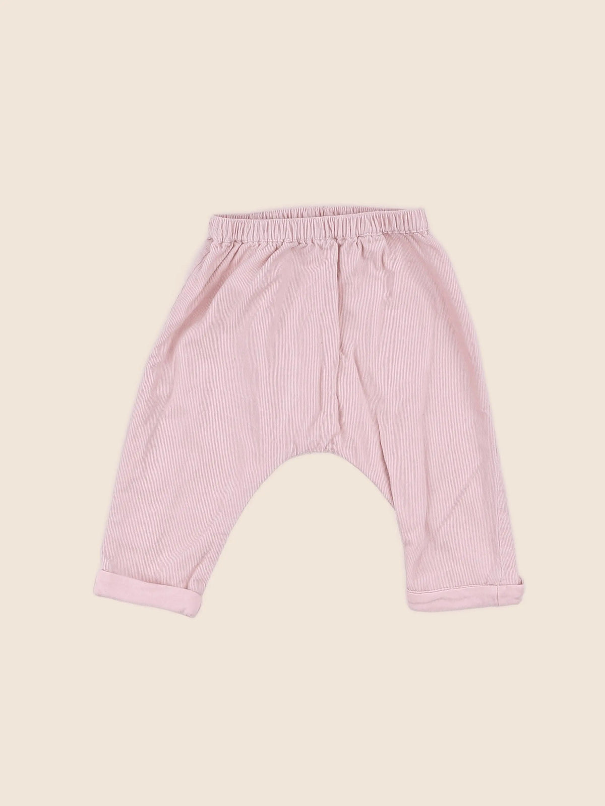 Vertbaudet - pantalon rose - 3 mois