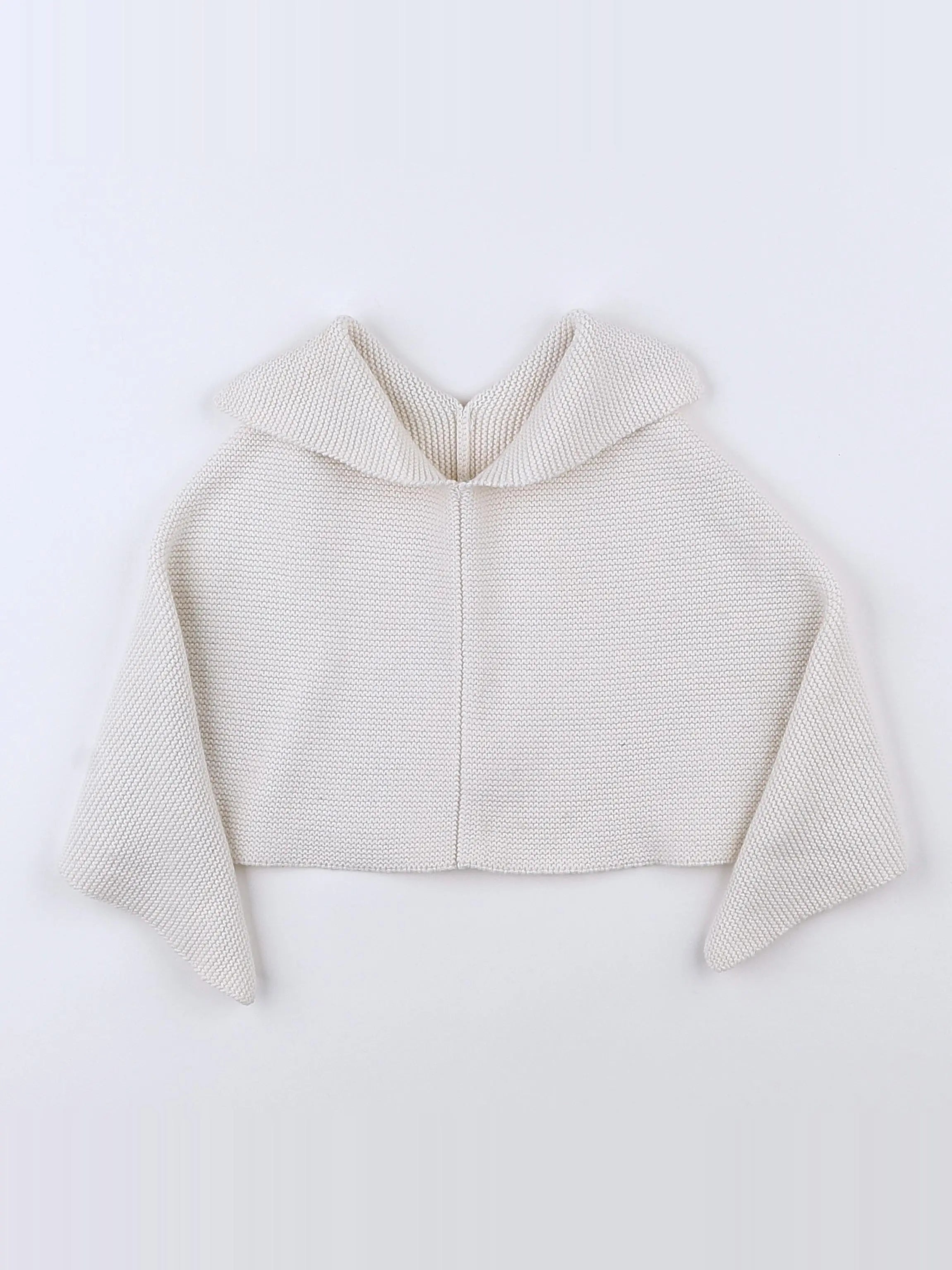 Natalys - pull blanc - 3 mois