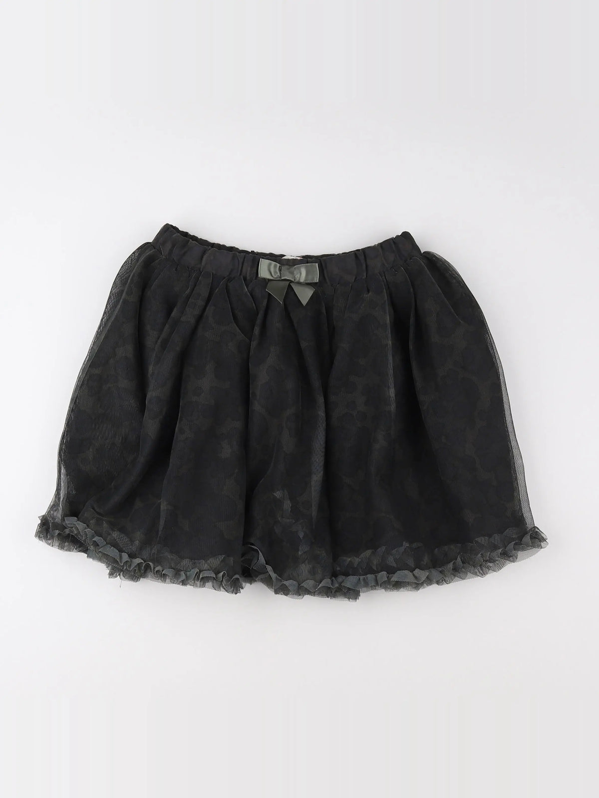 H&M - jupe gris, vert - 7/8 ans