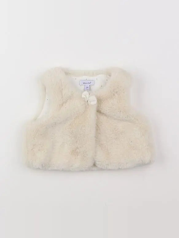 Absorba - gilet beige - 9 mois
