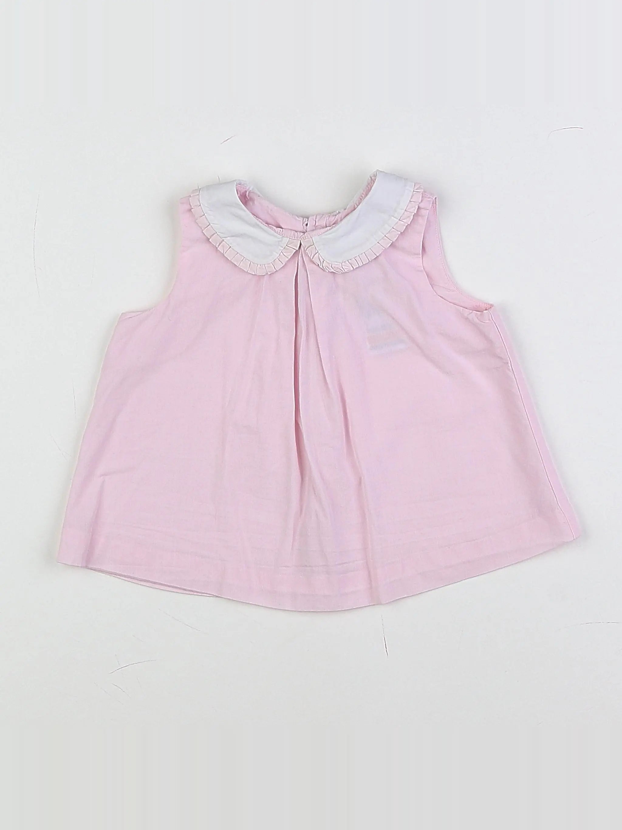 Jacadi - blouse rose - 12 mois