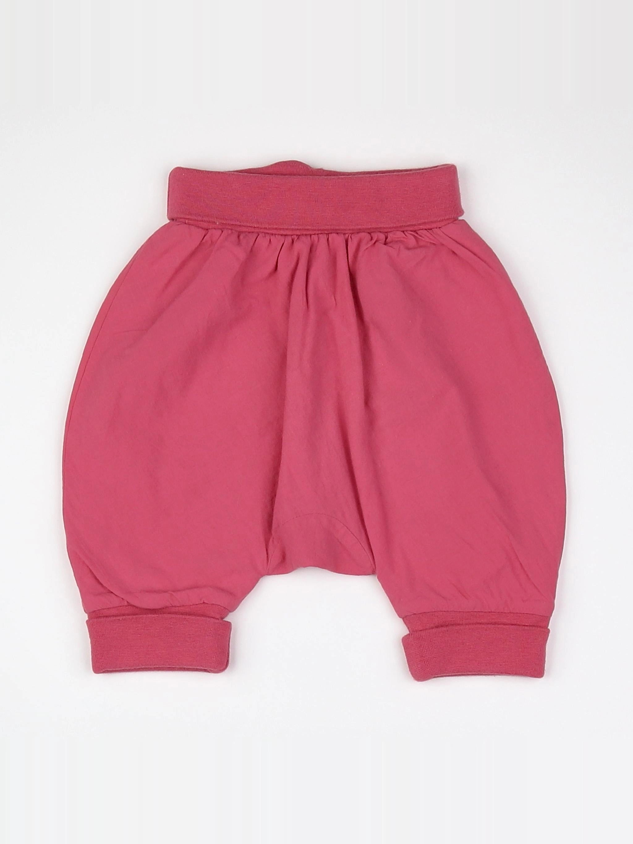 Boutchou - sarouel rose - 1 mois