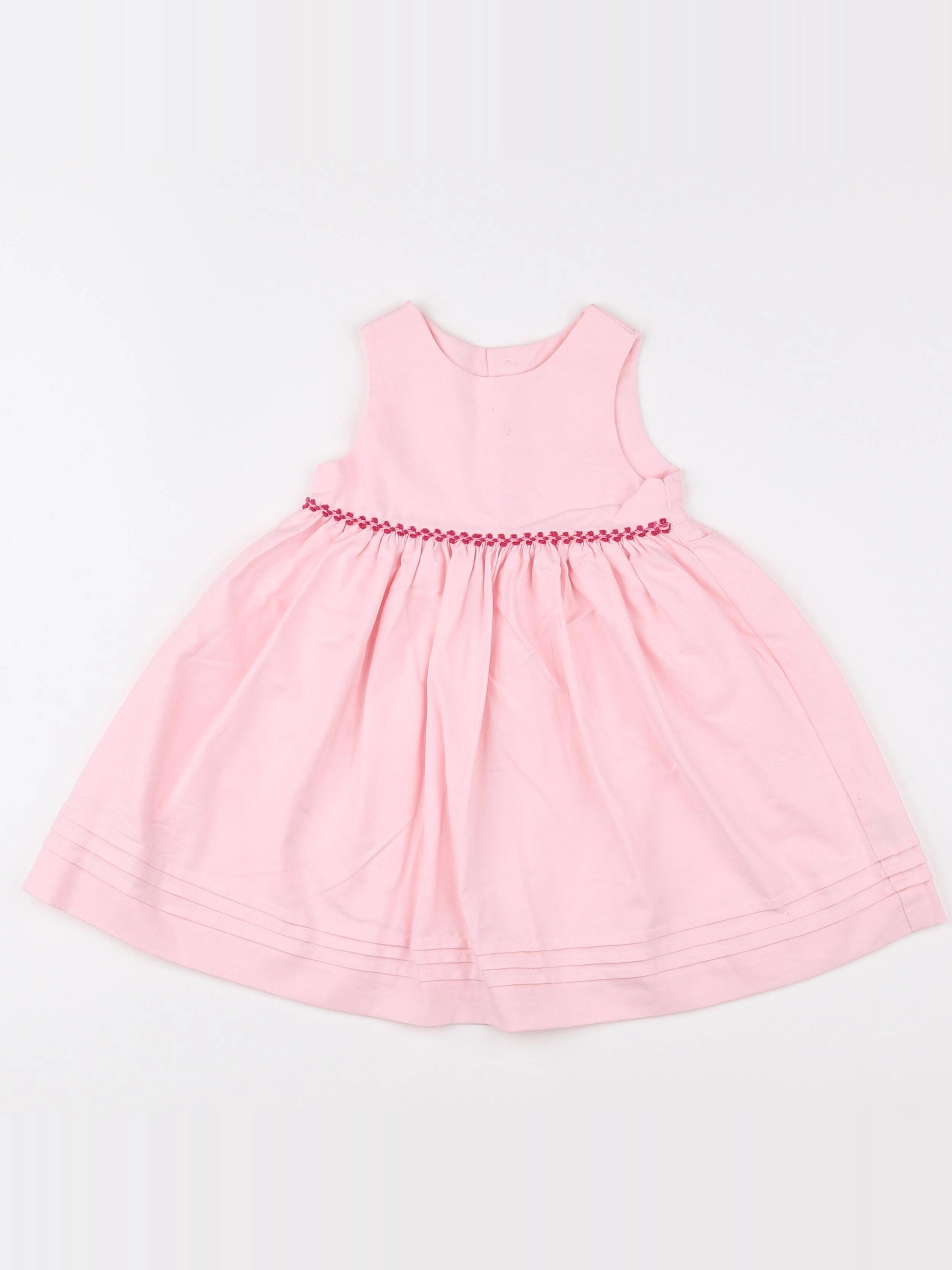 Boutchou - robe rose - 12 mois