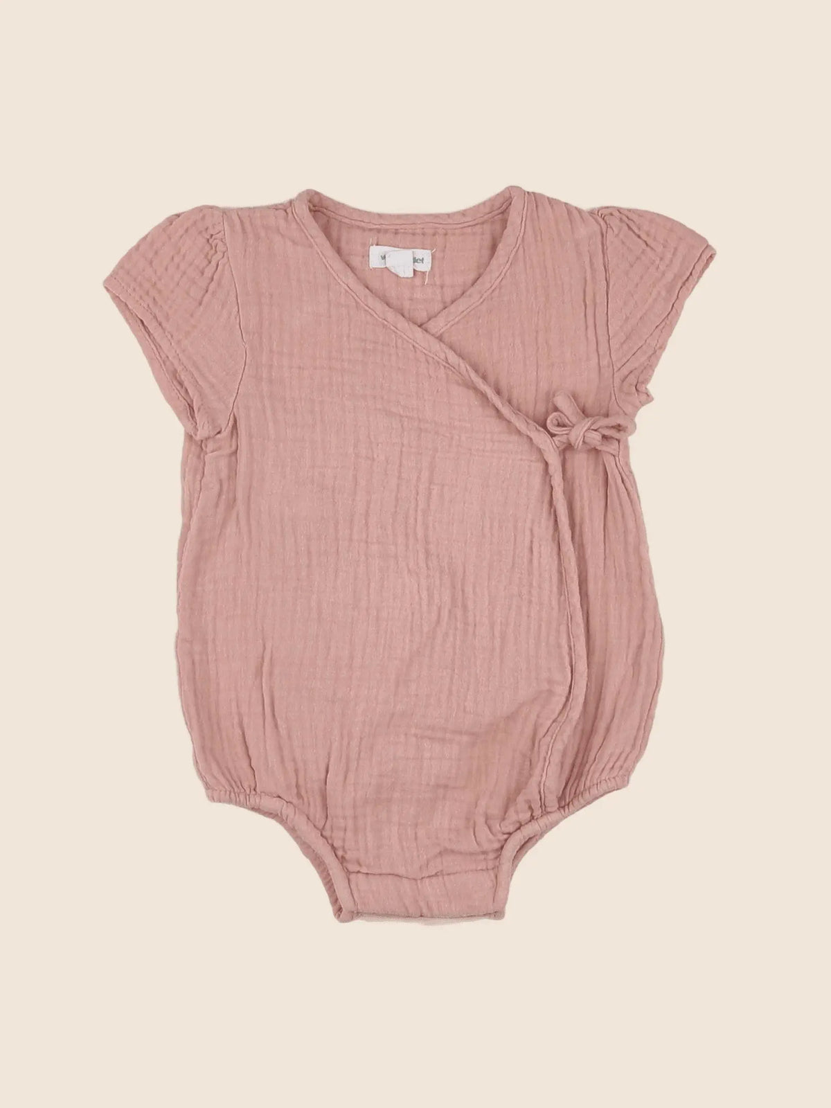 Vertbaudet - combinaison rose - 3 mois