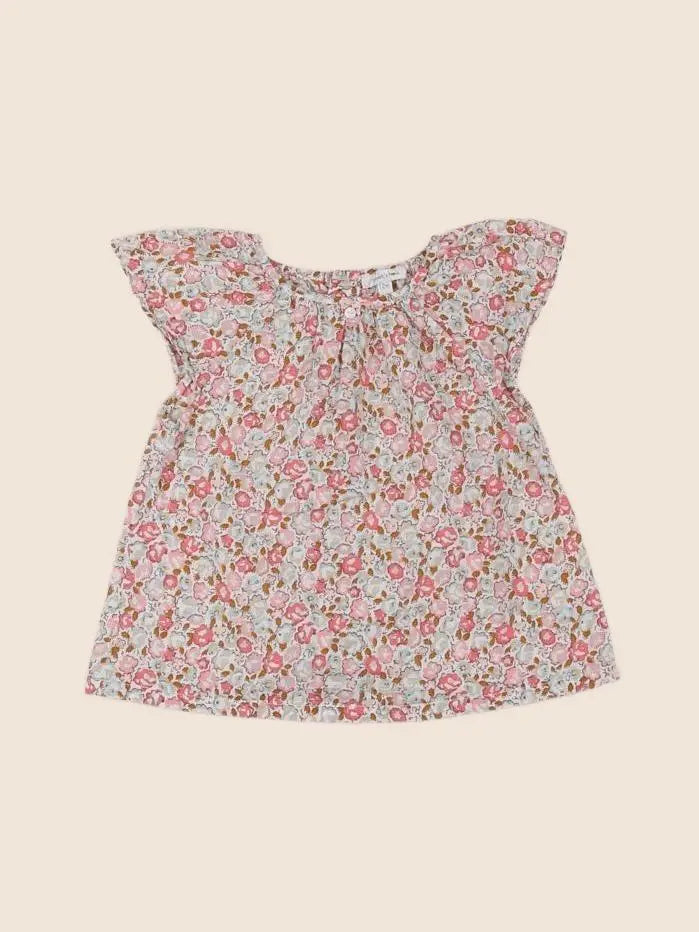 Boutchou - blouse multicolore - 12 mois