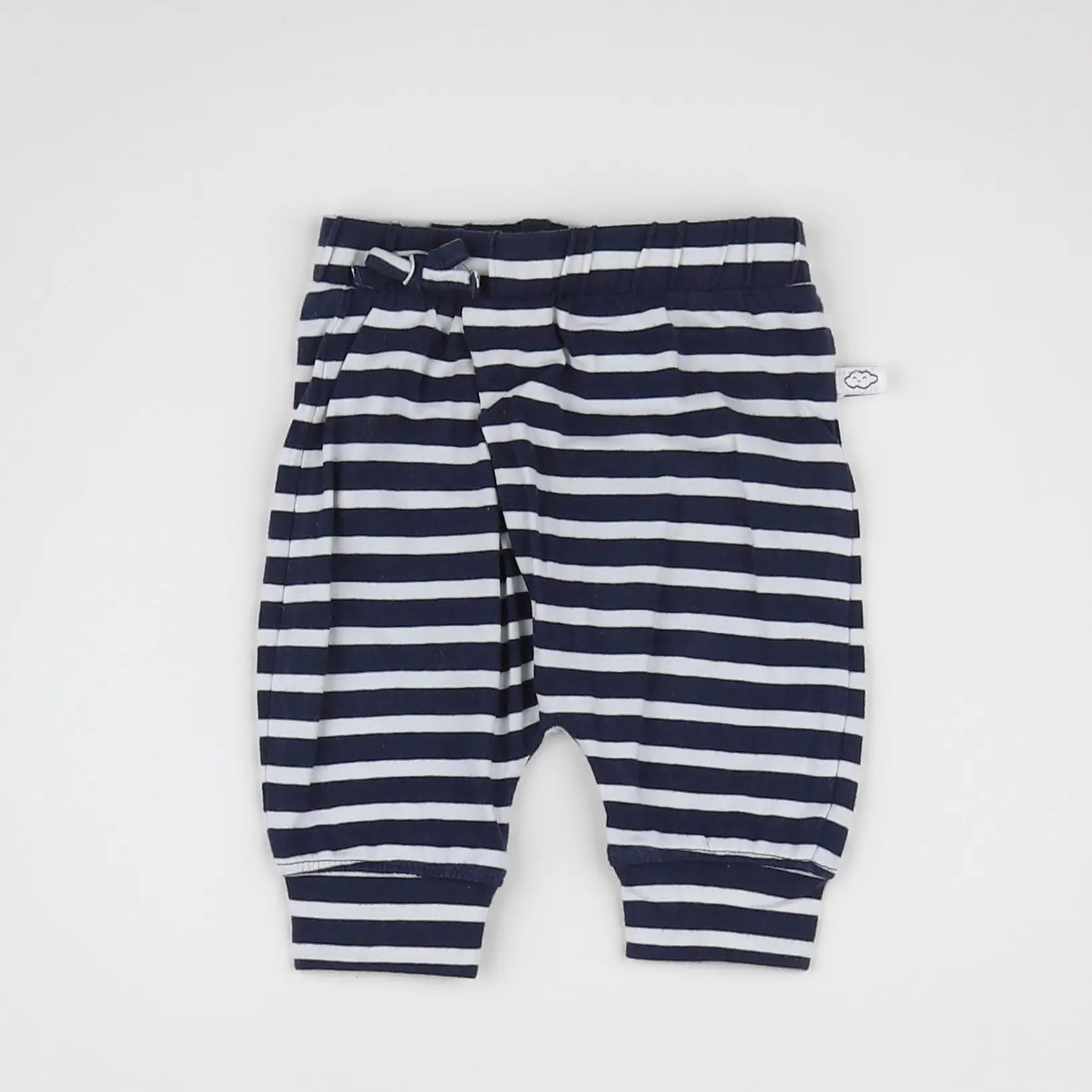 Vertbaudet - legging bleu - 3 mois