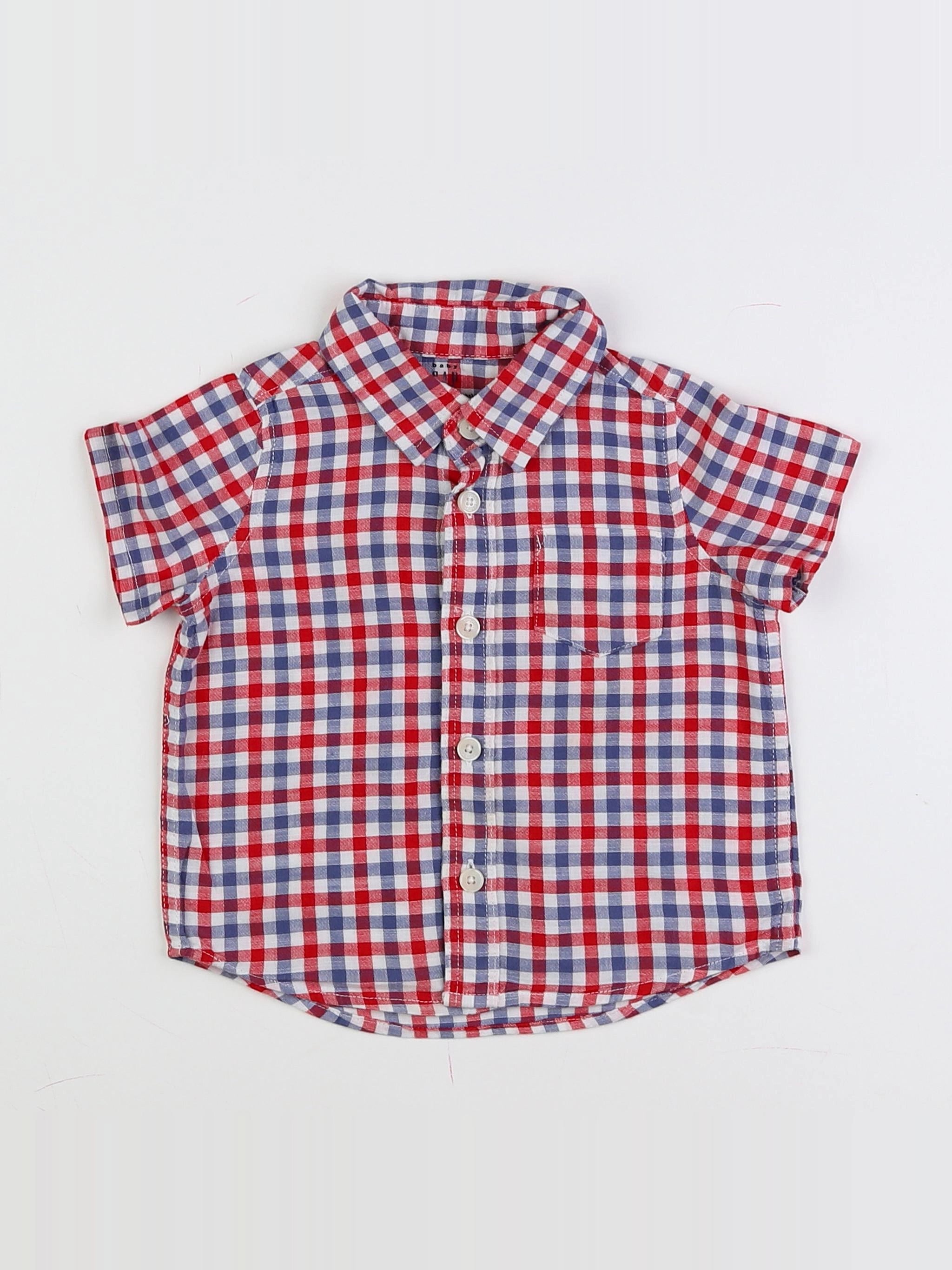 GAP - chemise multicolore - 6/12 mois