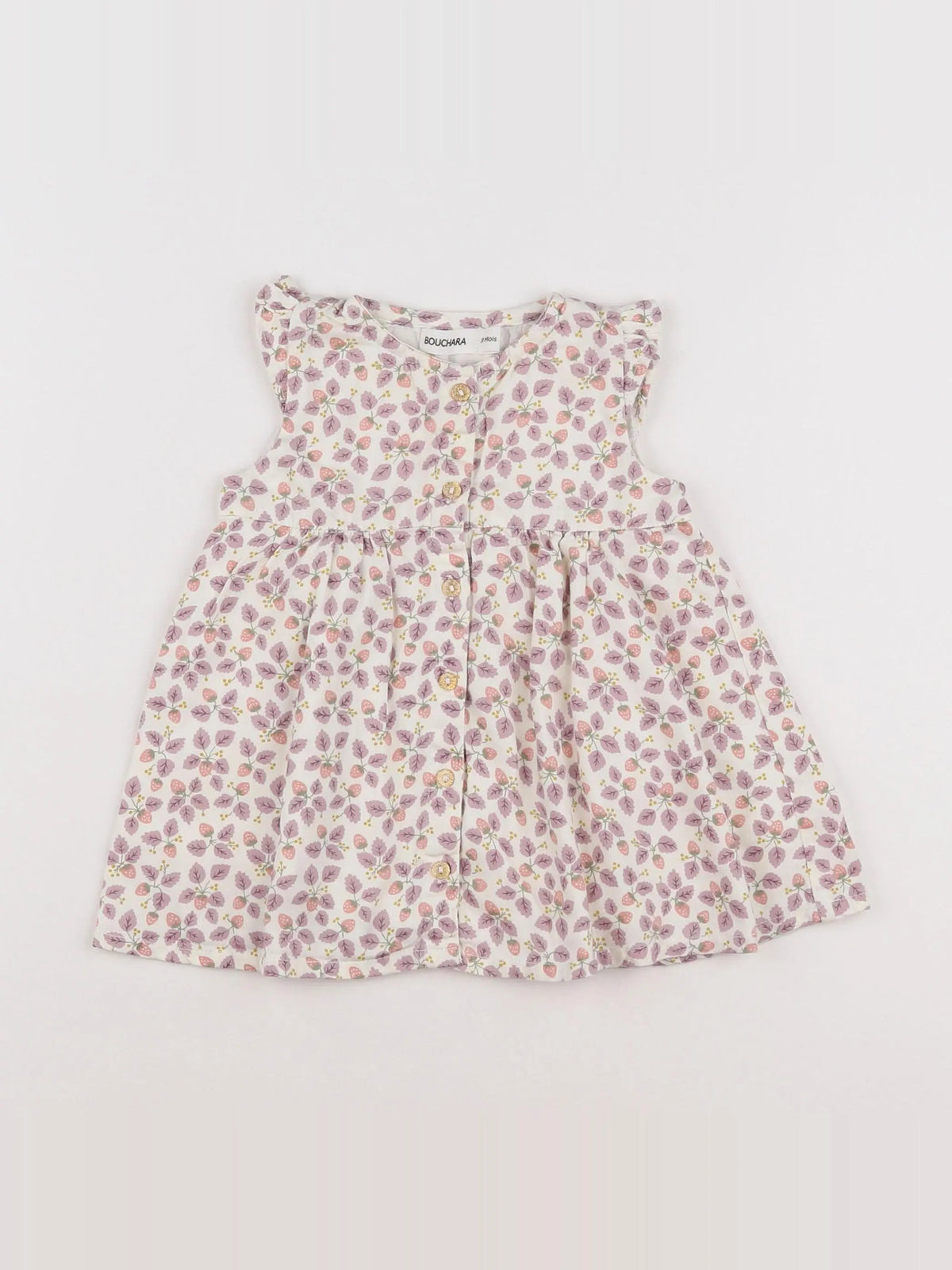 Bouchara - robe multicolore - 9 mois