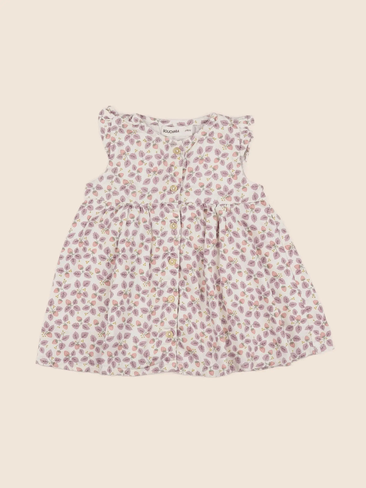 Bouchara - robe multicolore - 9 mois