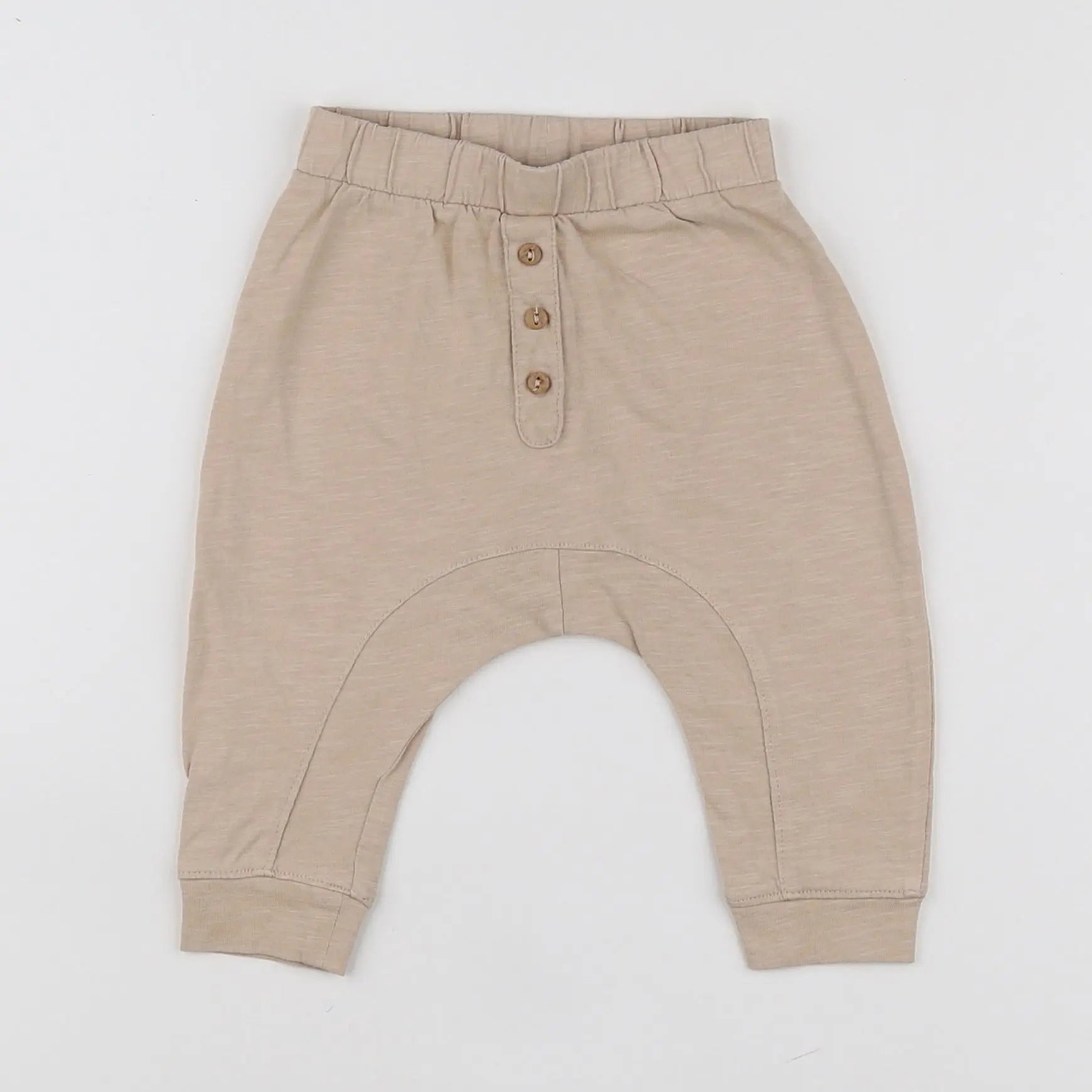 Vertbaudet - pantalon beige - 3 mois