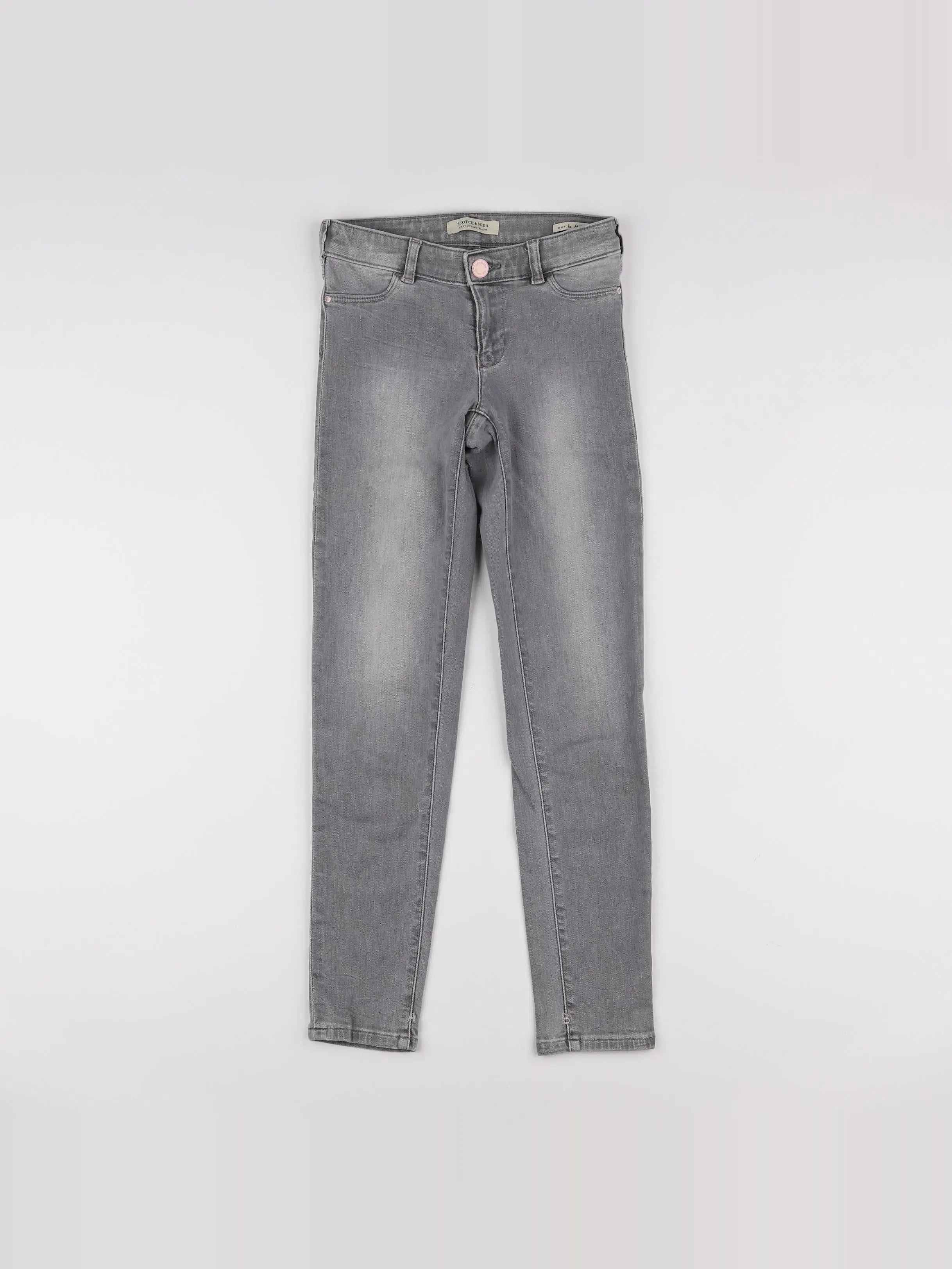Scotch & Soda - jean gris - 12/14 ans