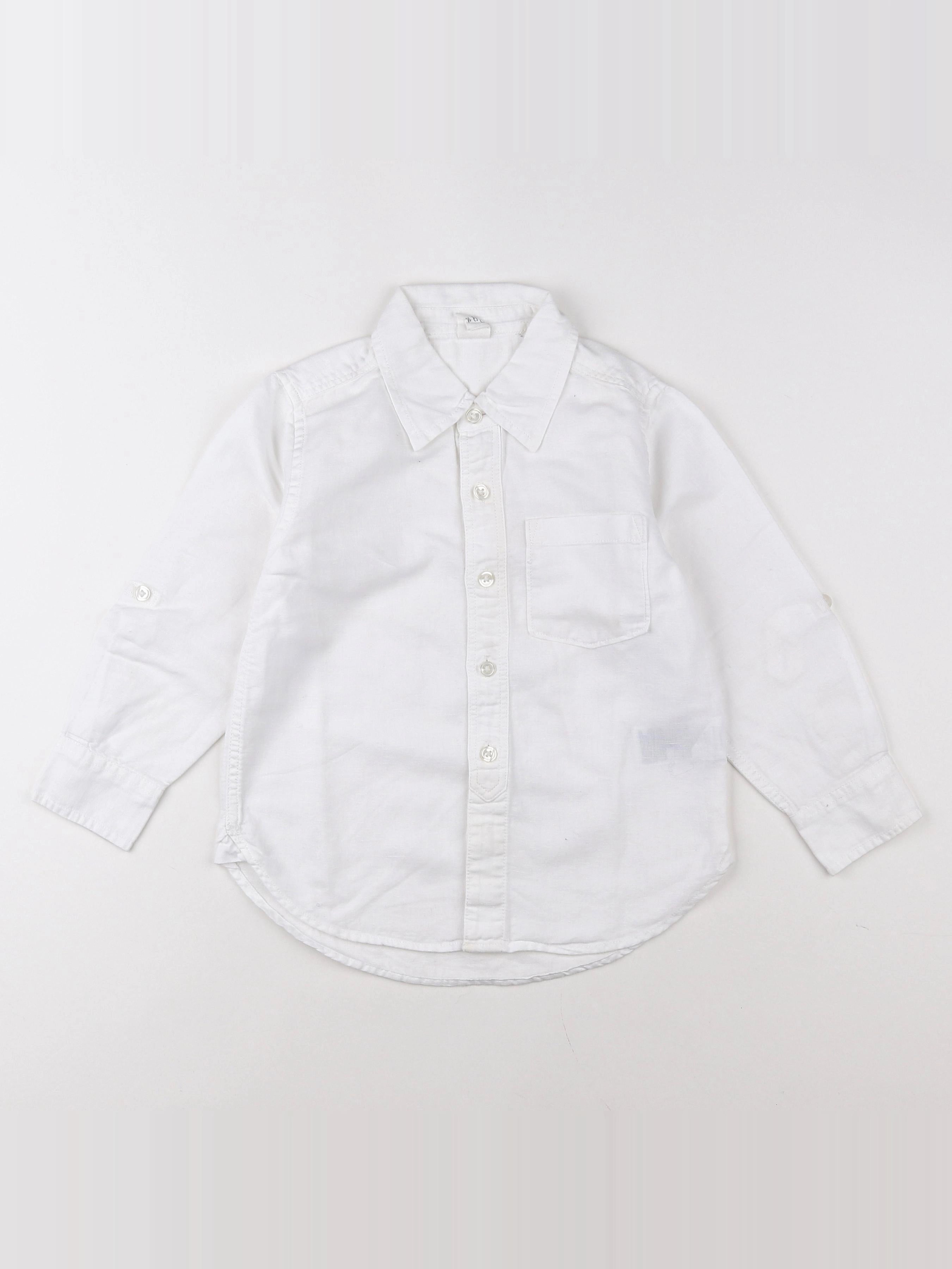 GAP - chemise blanc - 4 ans