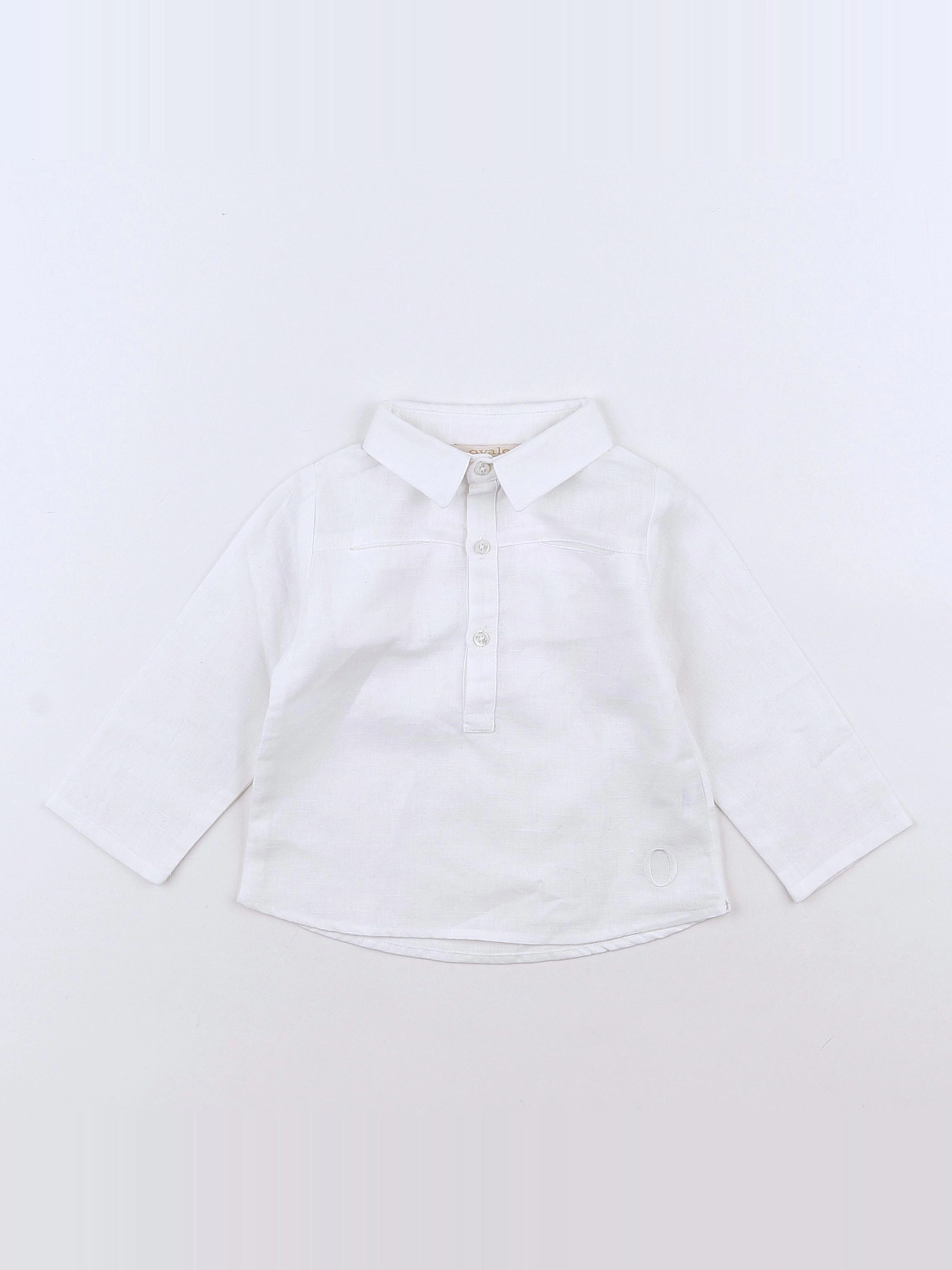 ovale - blouse beige - 12 mois