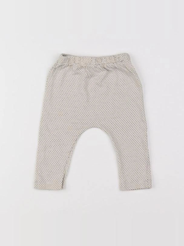 Boutchou - sarouel beige, noir - 3 mois