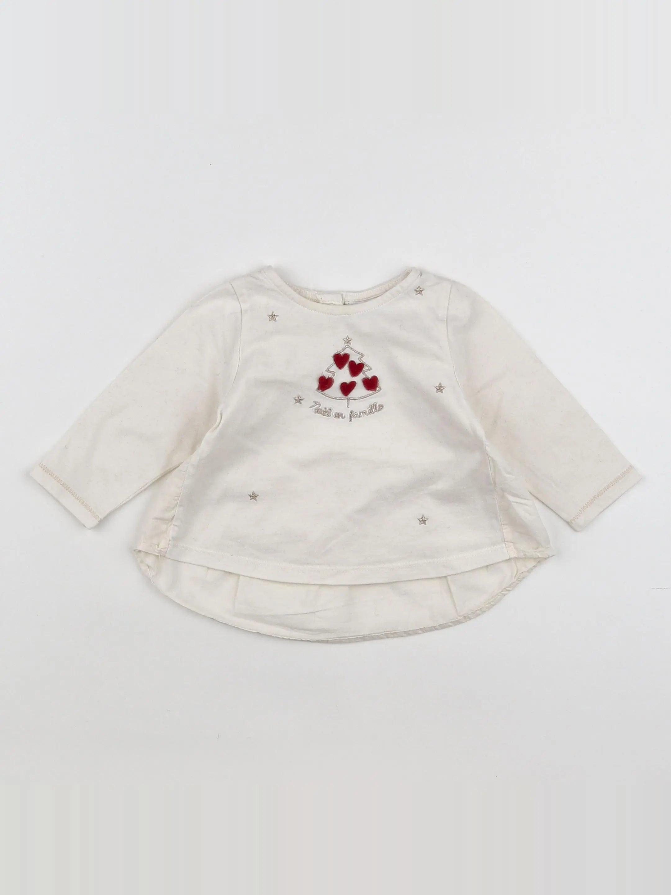 Tape à l'oeil - tee-shirt beige - 6 mois