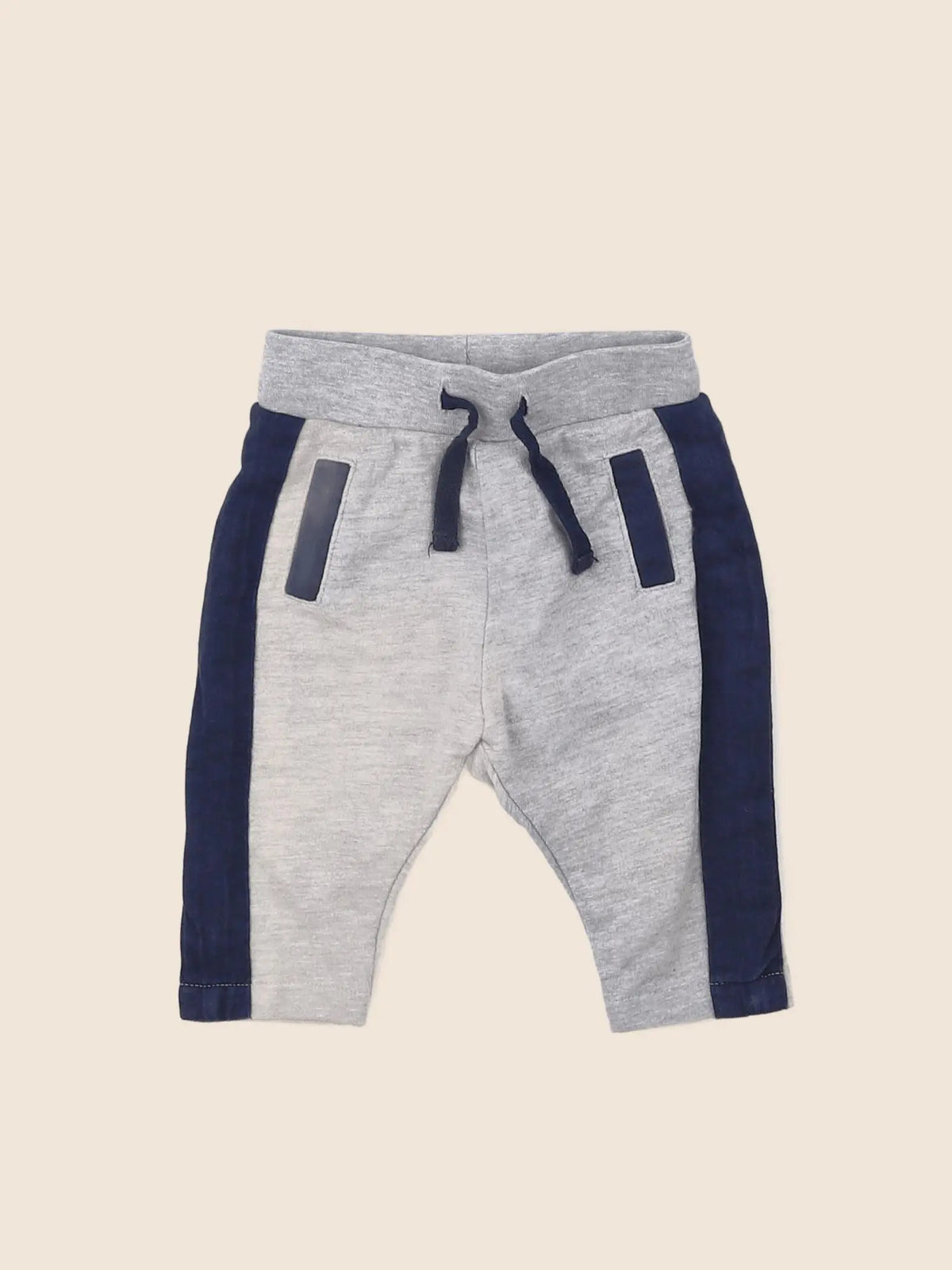 Vertbaudet - jogging bleu,gris - 3 mois