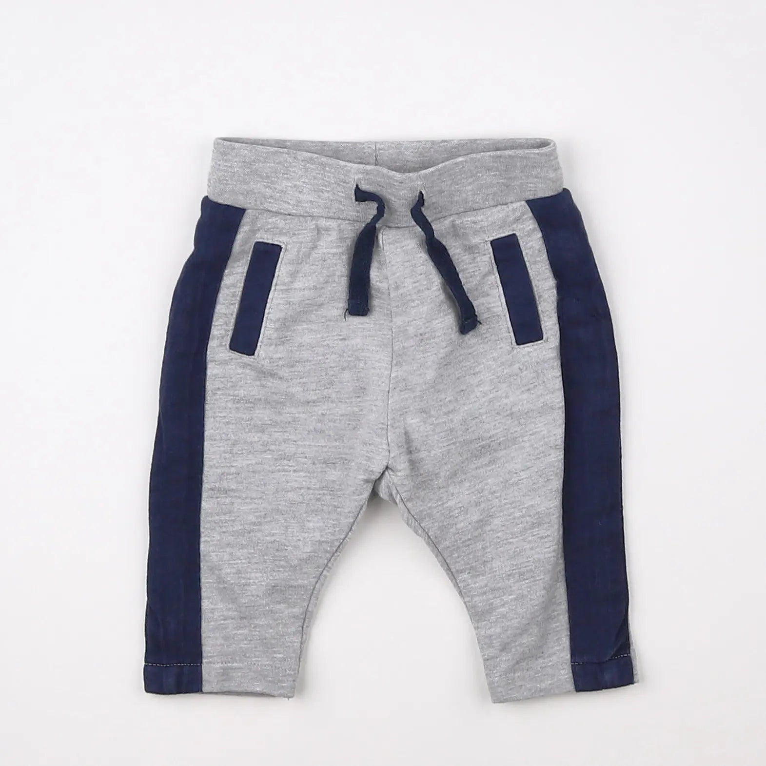 Vertbaudet - jogging bleu,gris - 3 mois
