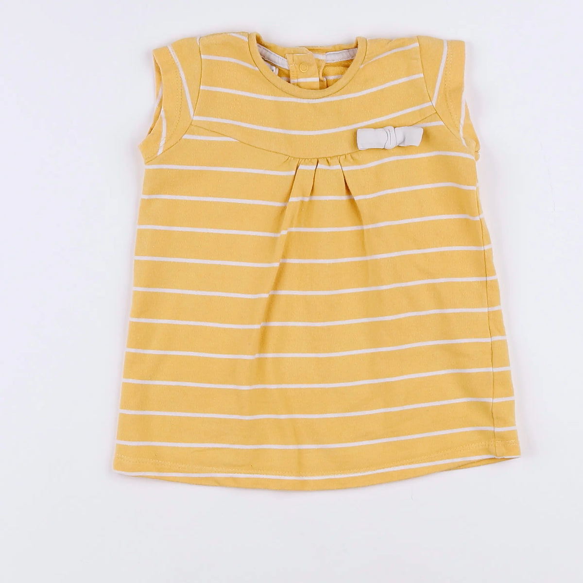 Vertbaudet - robe jaune - 9 mois