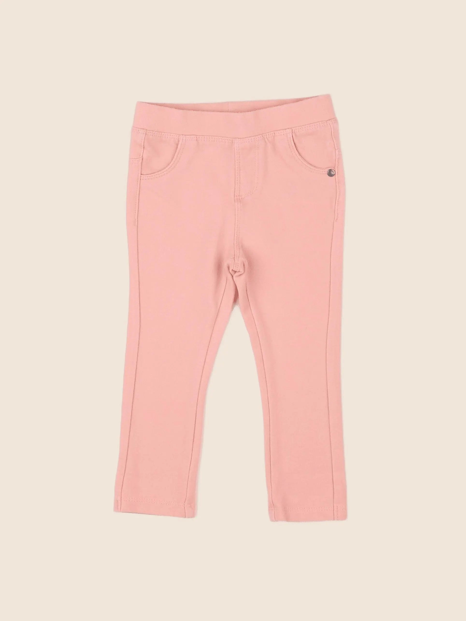 Vertbaudet - jegging rose - 12 mois