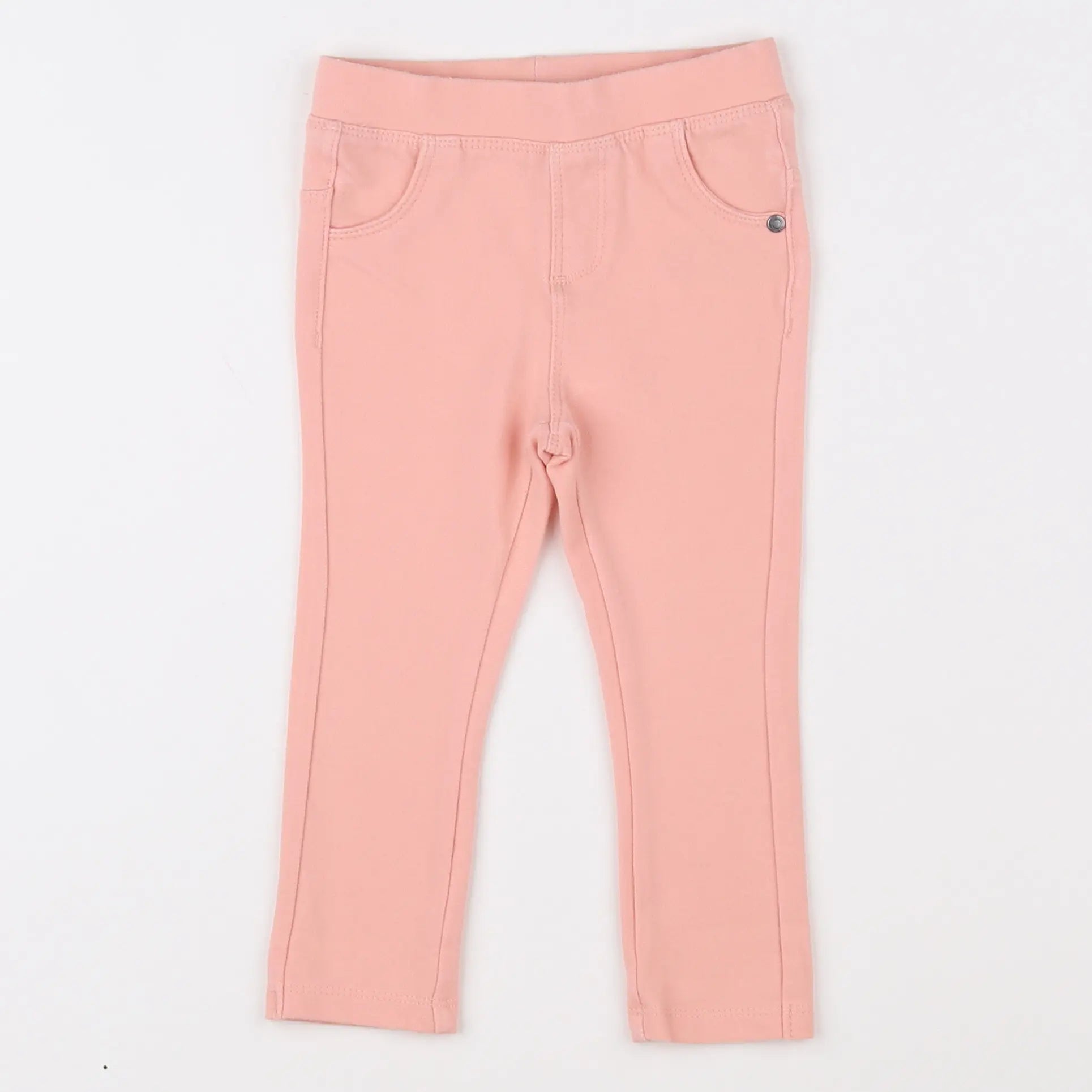Vertbaudet - jegging rose - 12 mois