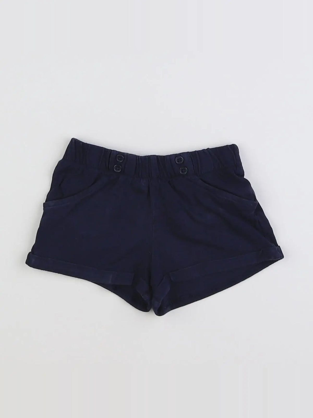 Boutchou - short bleu - 12 mois