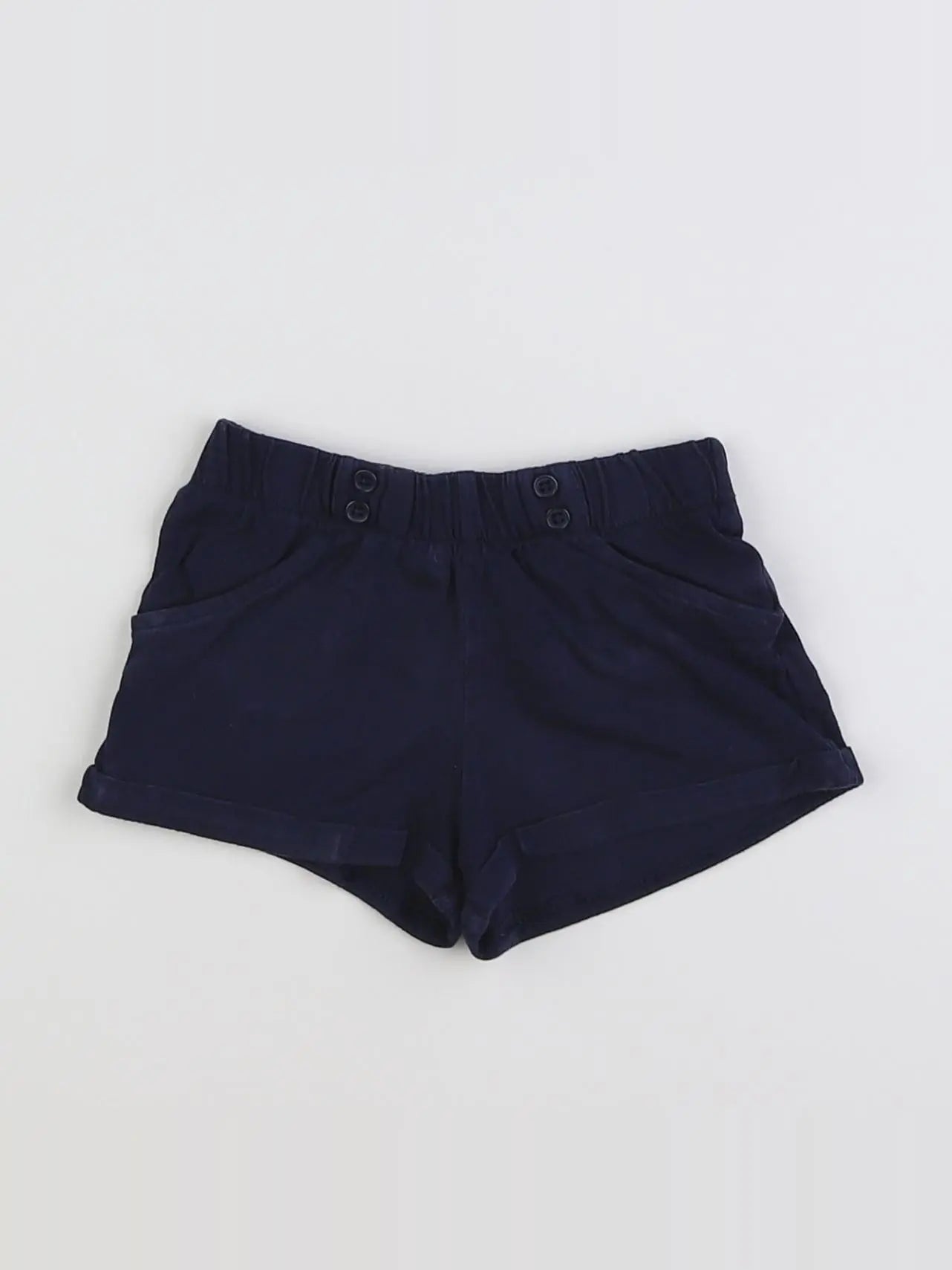 Boutchou - short bleu - 12 mois