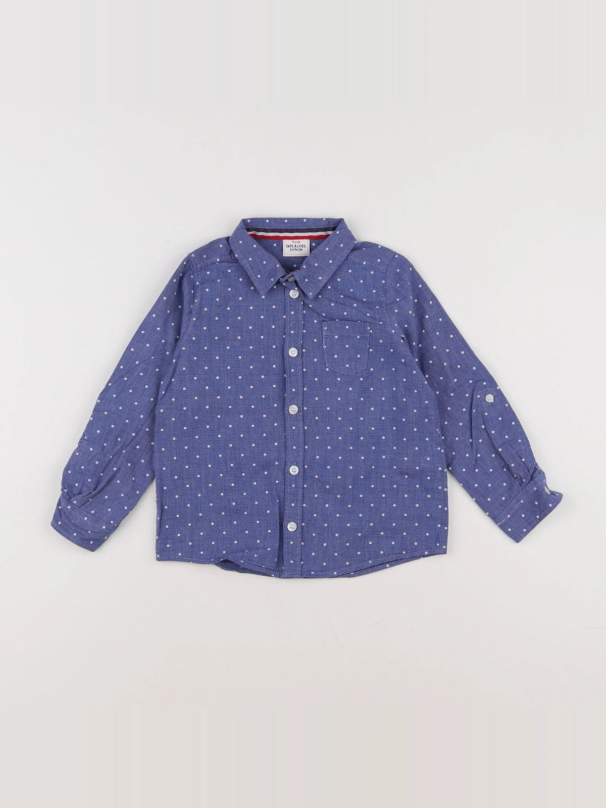 Tape à l'oeil - chemise bleu - 3 ans