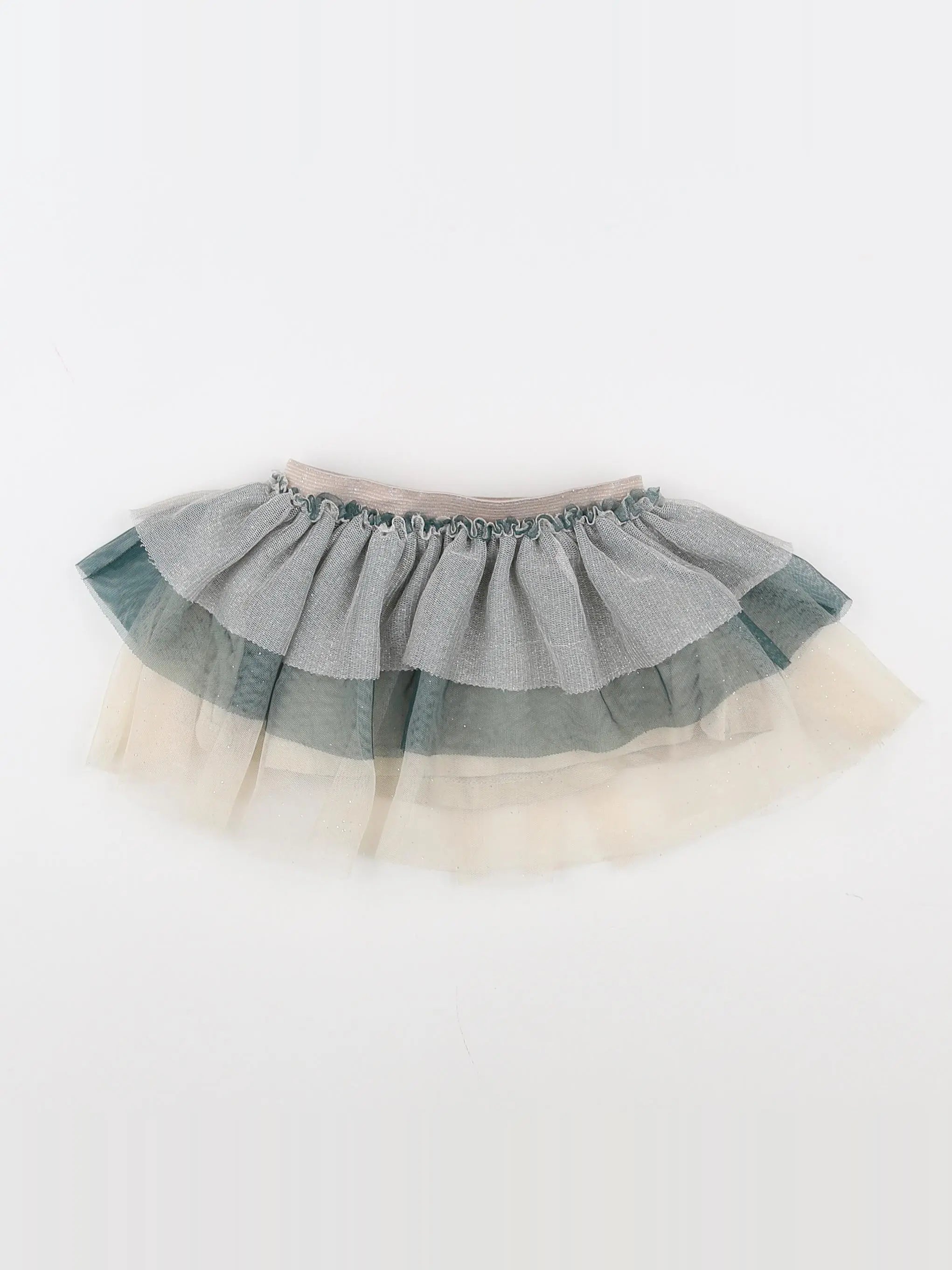 Zara - jupe beige, vert - 9/12 mois