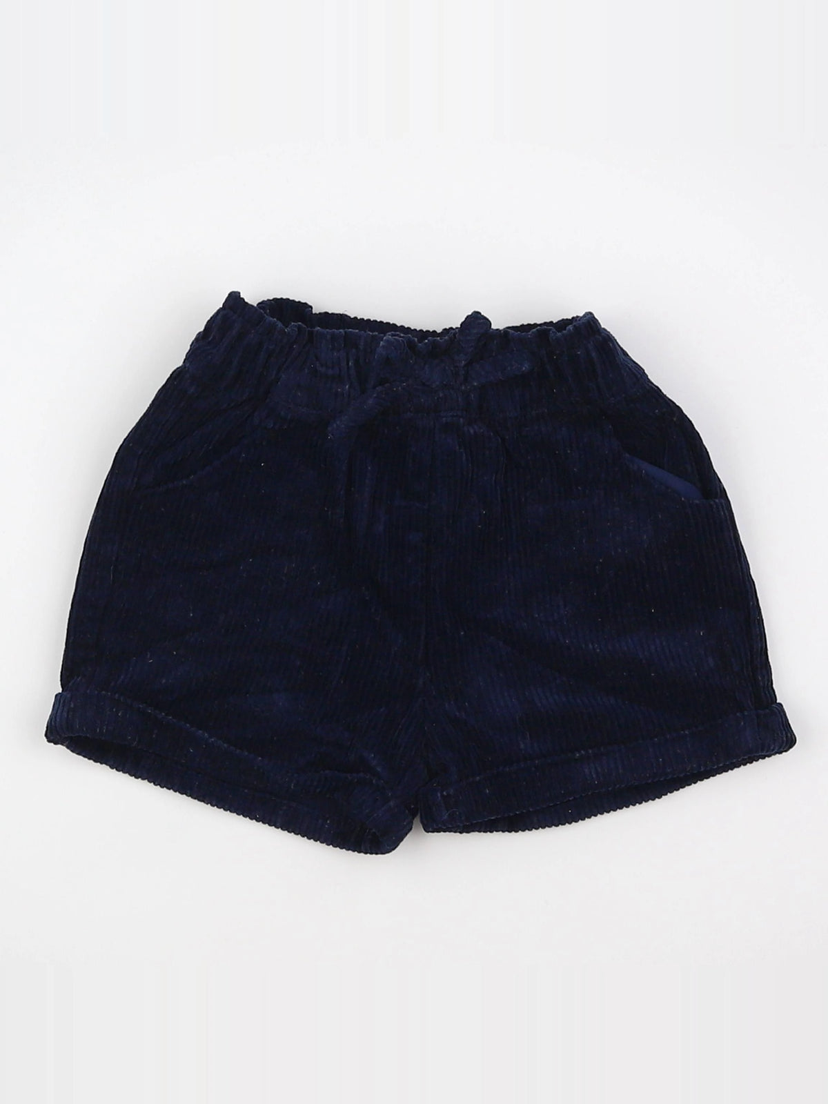 Vertbaudet - short bleu - 18 mois