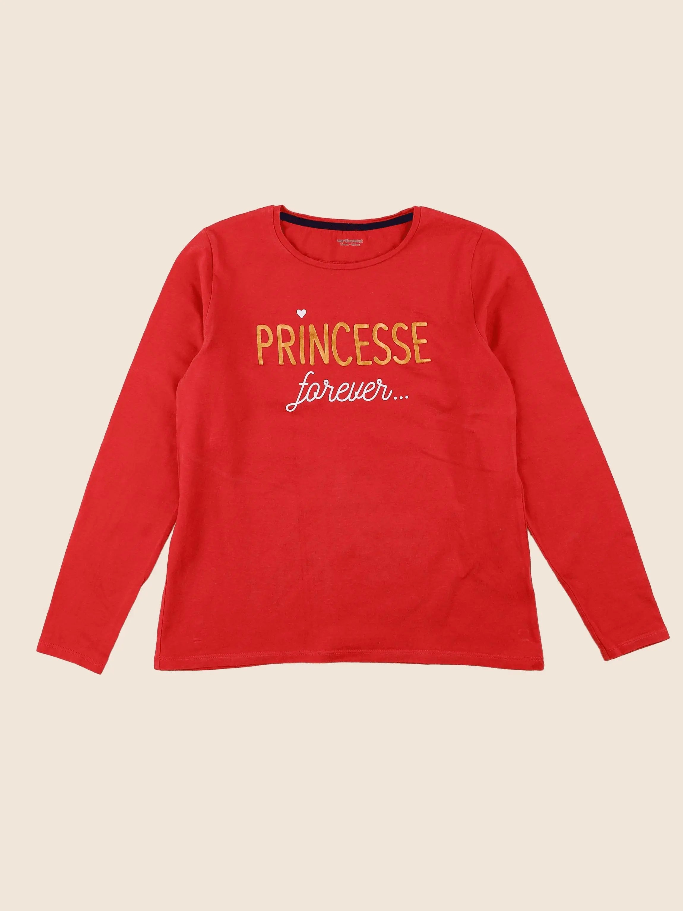 Vertbaudet - tee-shirt rose - 12 ans