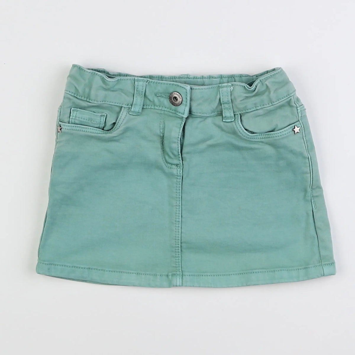 Vertbaudet - jupe vert - 4 ans