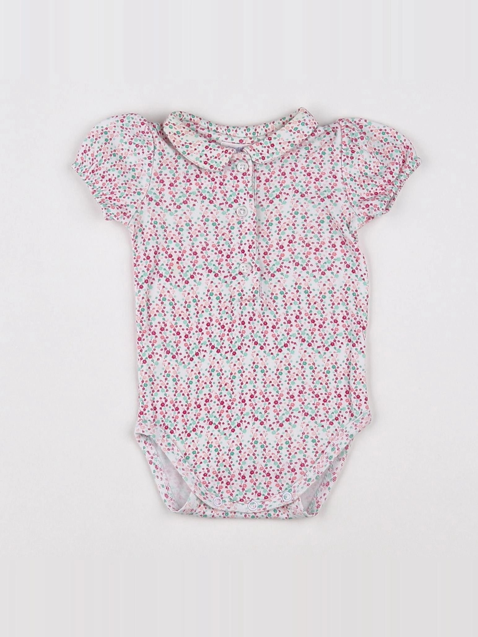 Boutchou - body vetement multicolore - 1 mois