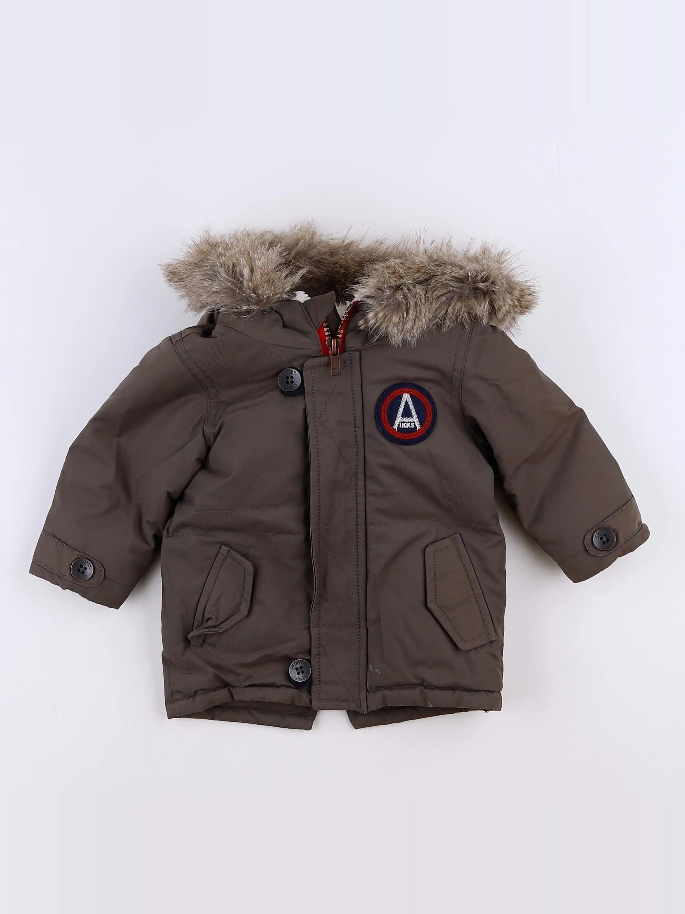 IKKS - parka vert - 6 mois