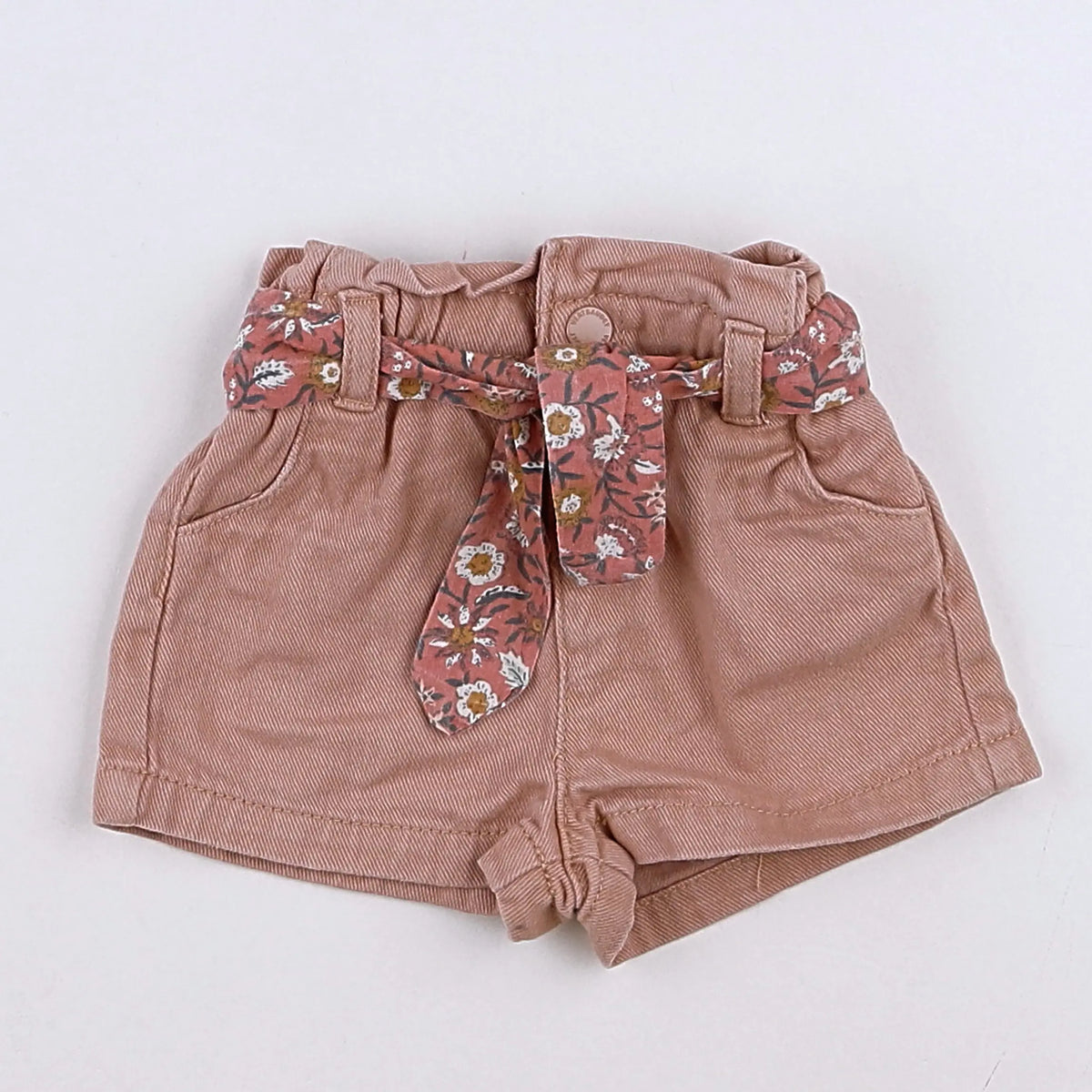 Vertbaudet - short rose - 9 mois