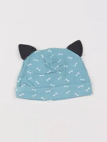 H&M - bonnet de naissance bleu - 3 mois