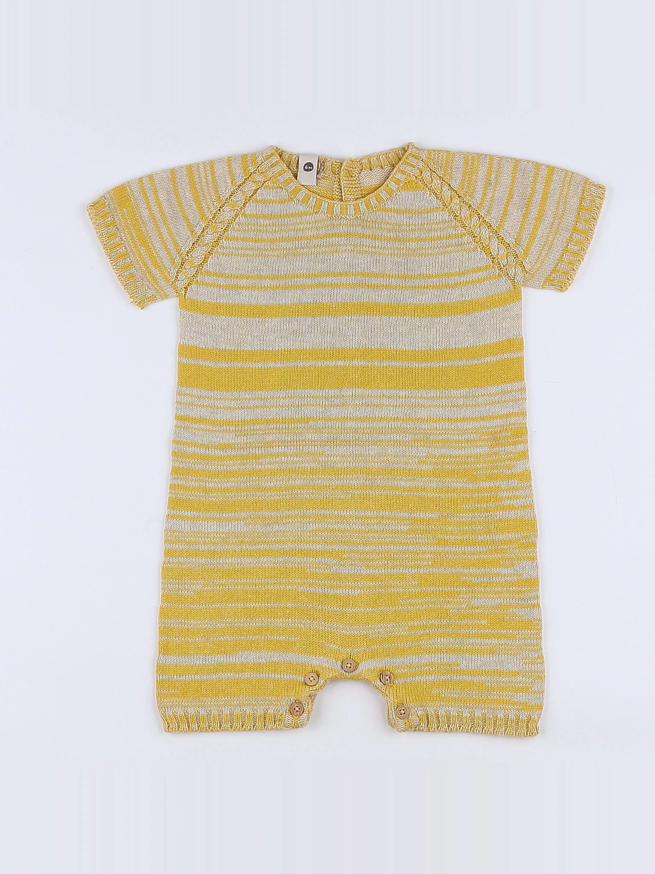 Bayiri  - combinaison jaune (neuf) - 12 mois