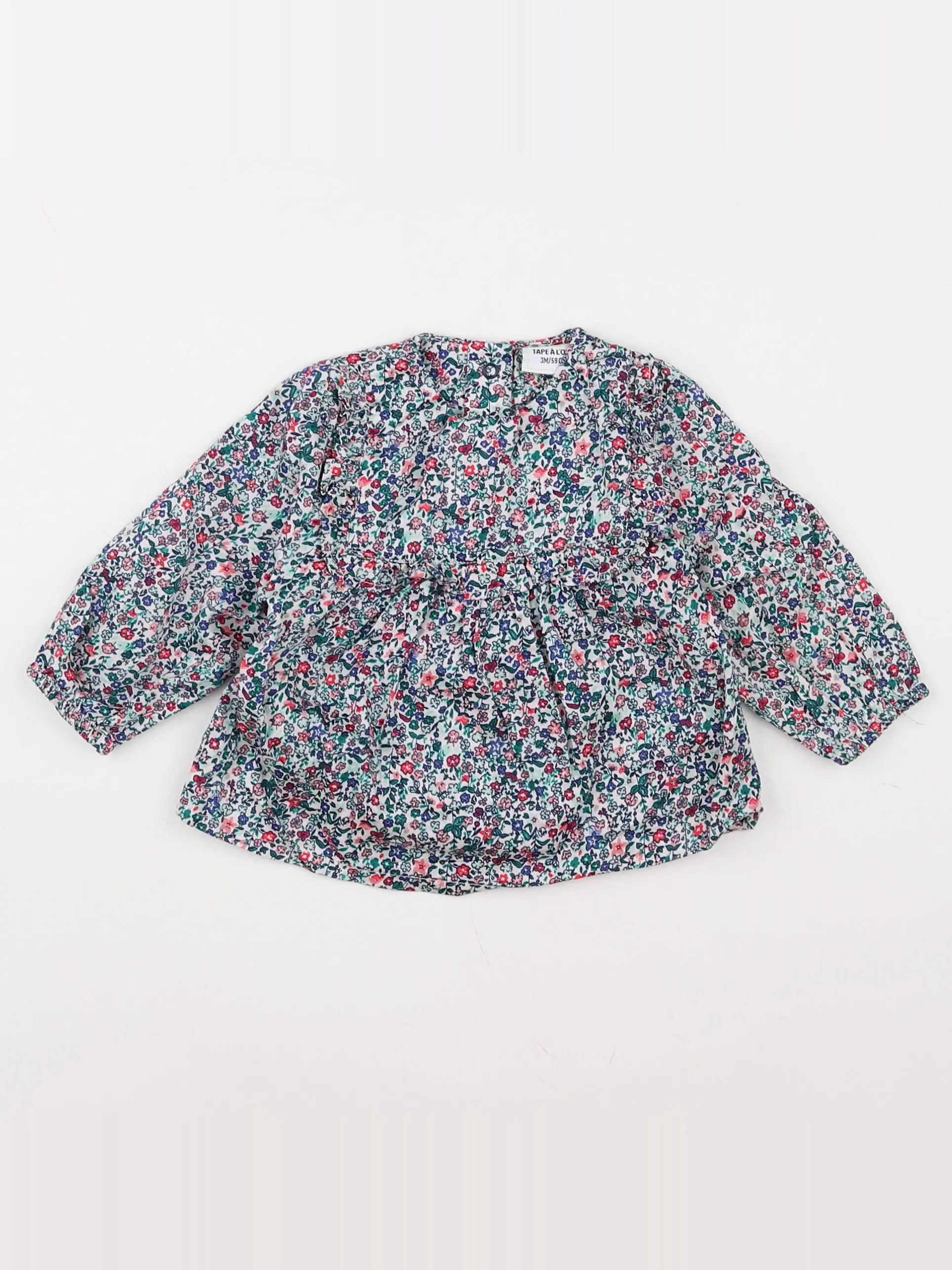 Tape à l'oeil - blouse multicolore - 3 mois