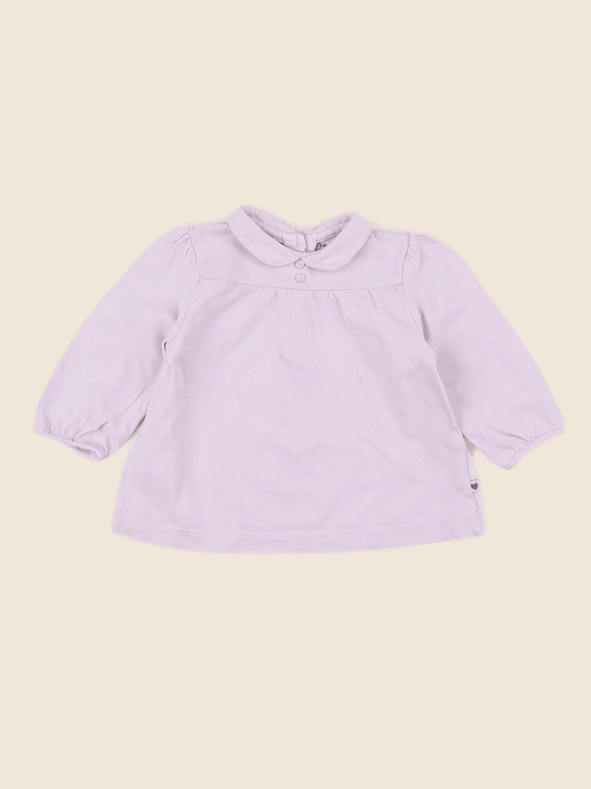 Boutchou - tee-shirt rose - 9 mois