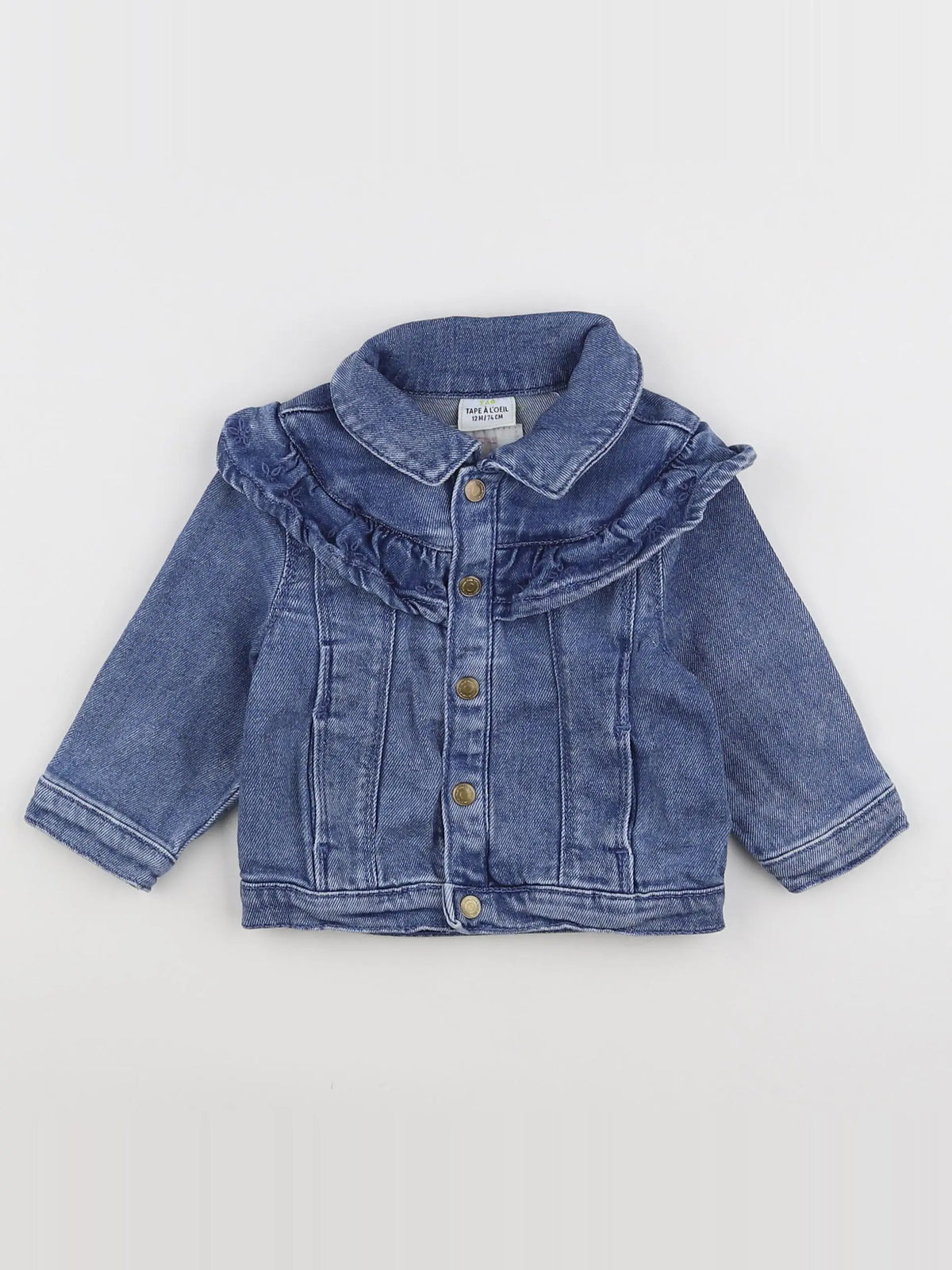 Tape à l'oeil - veste bleu - 12 mois