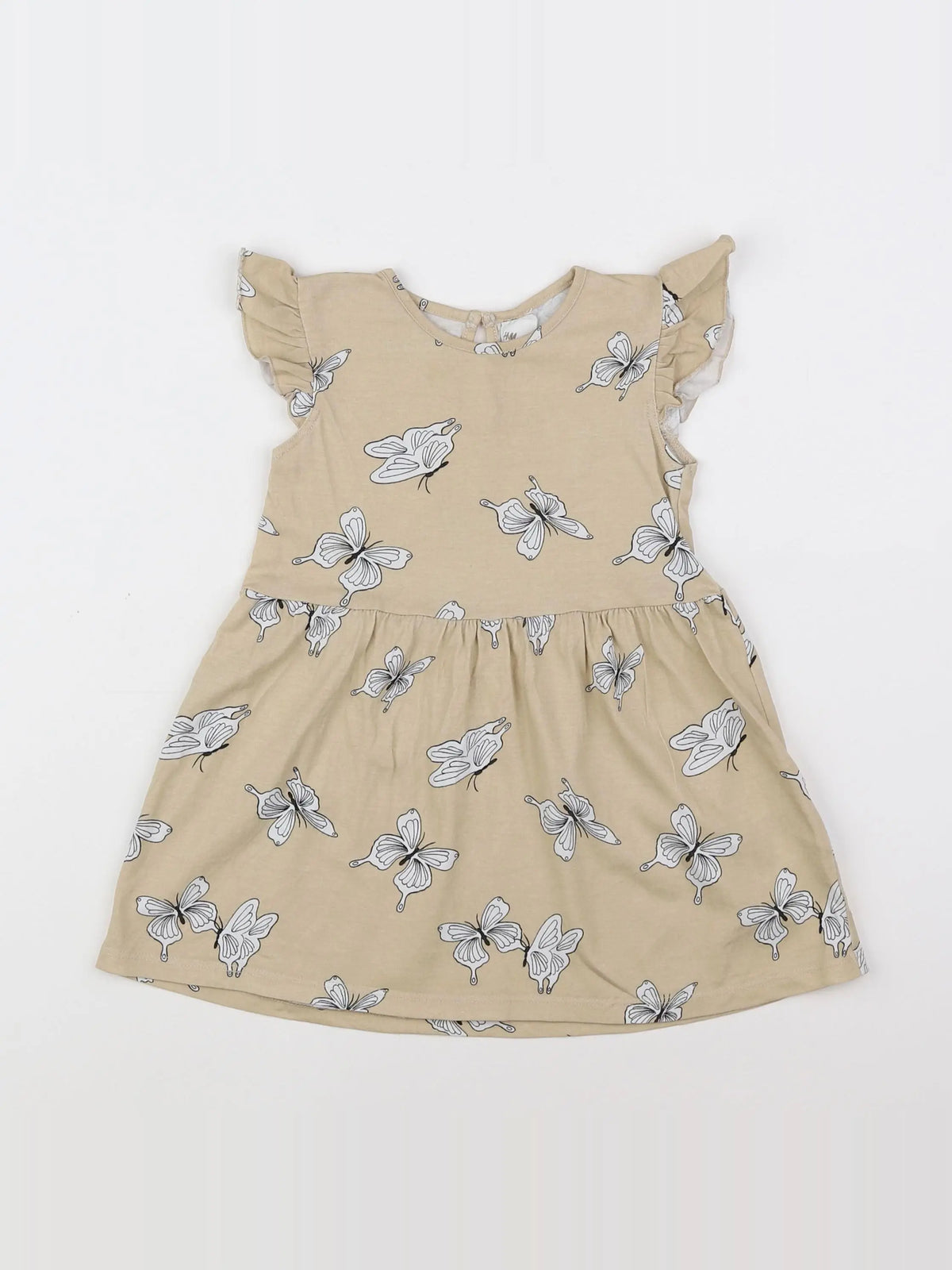 H&M - robe marron - 18 mois