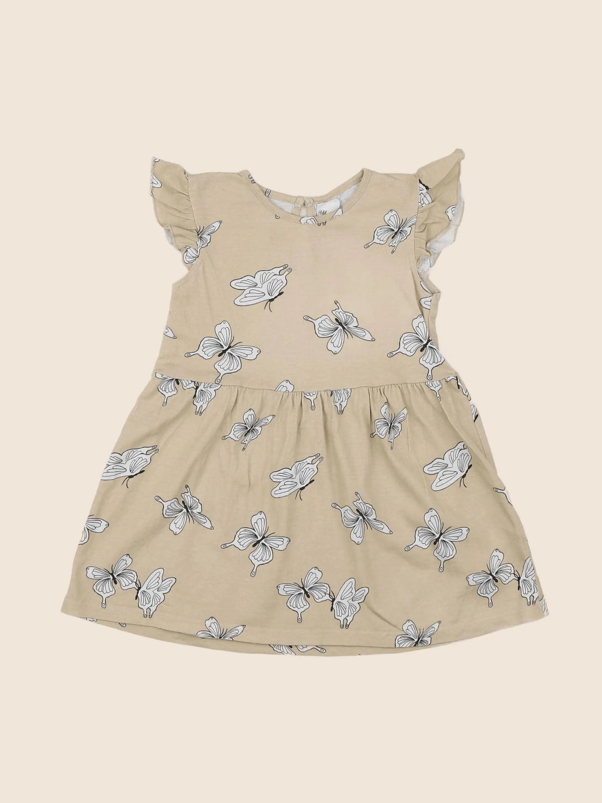 H&M - robe marron - 18 mois