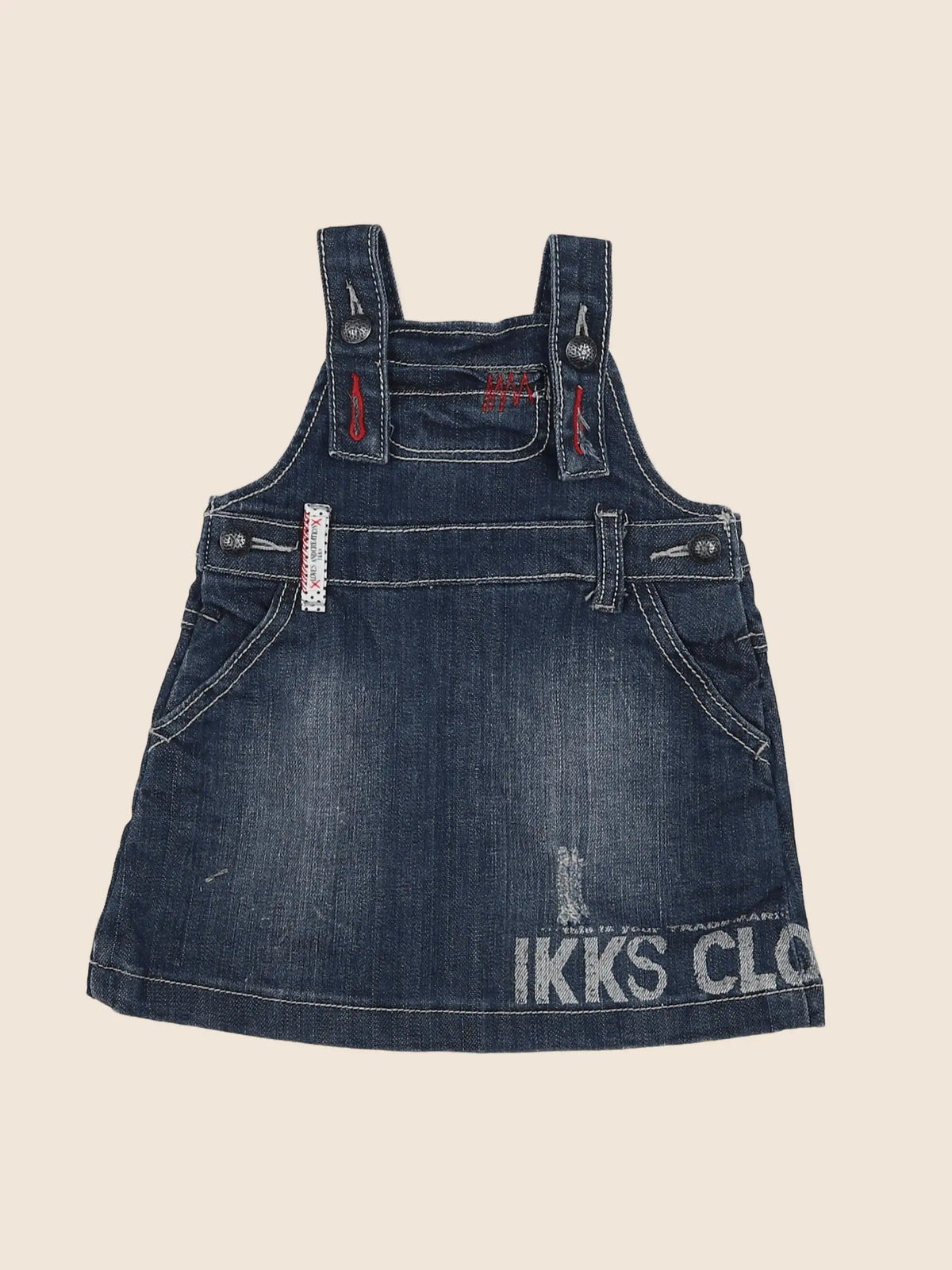 IKKS - robe bleu - 12 mois