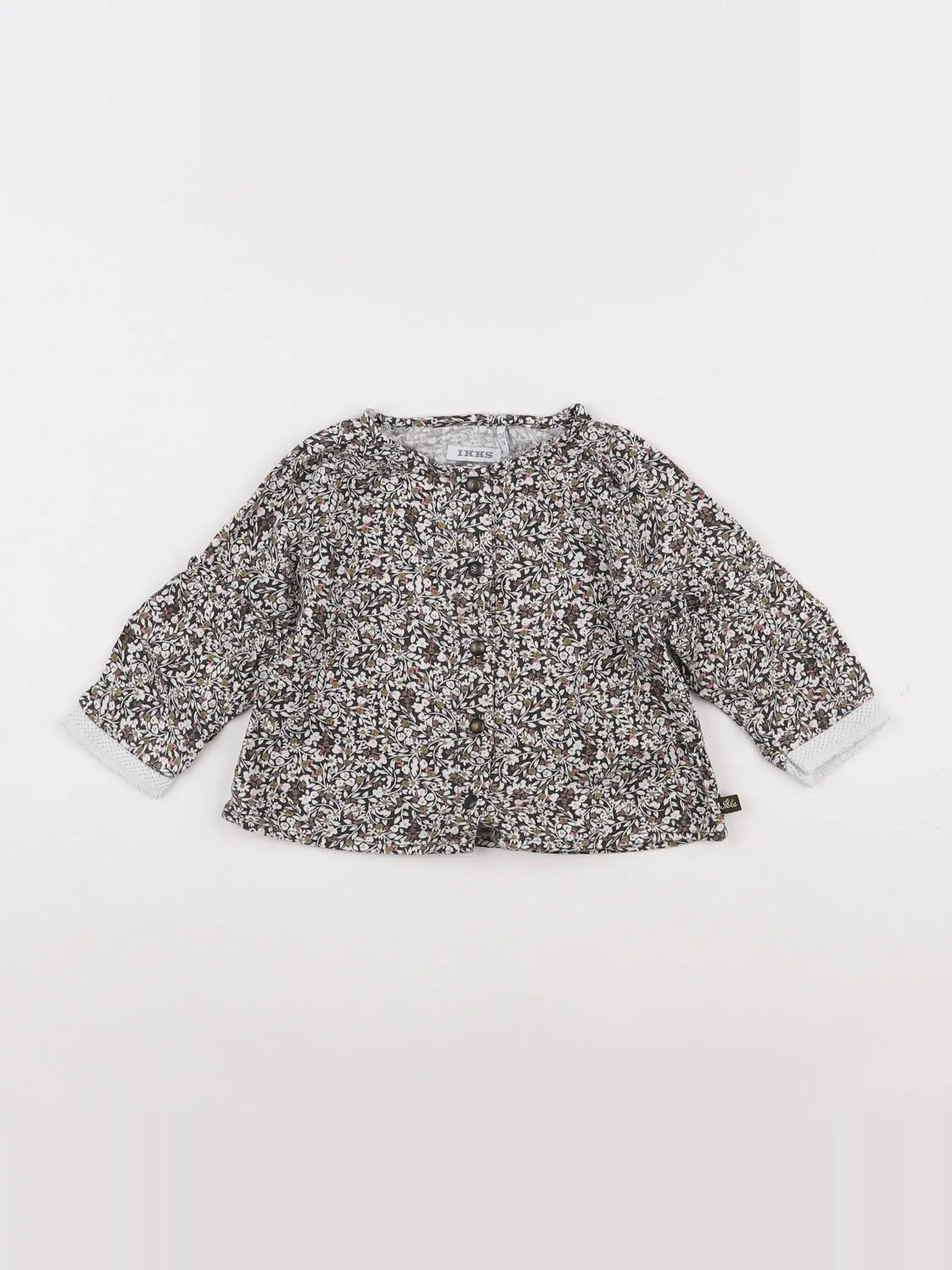 IKKS - blouse noir - 12 mois
