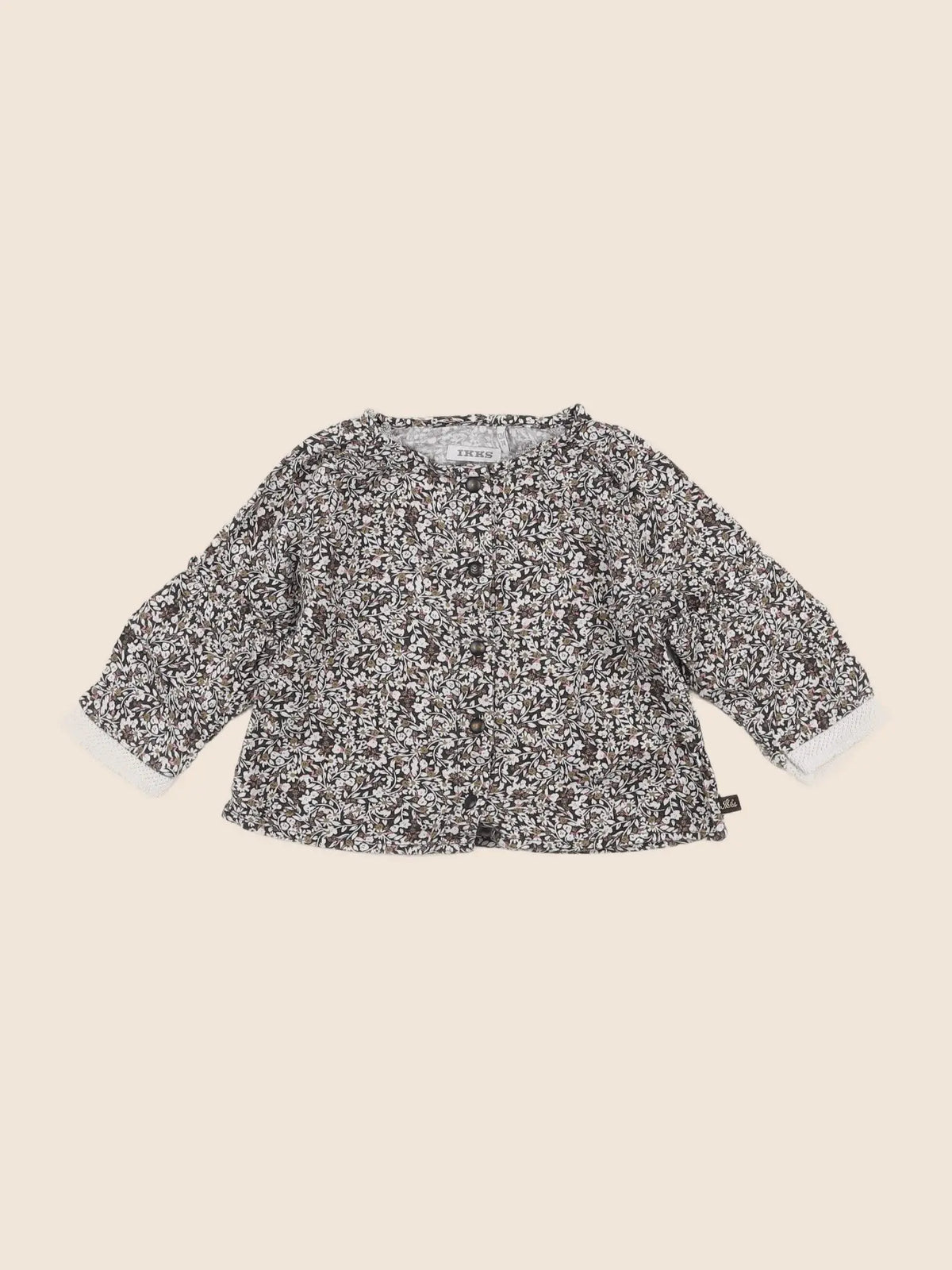 IKKS - blouse noir - 12 mois