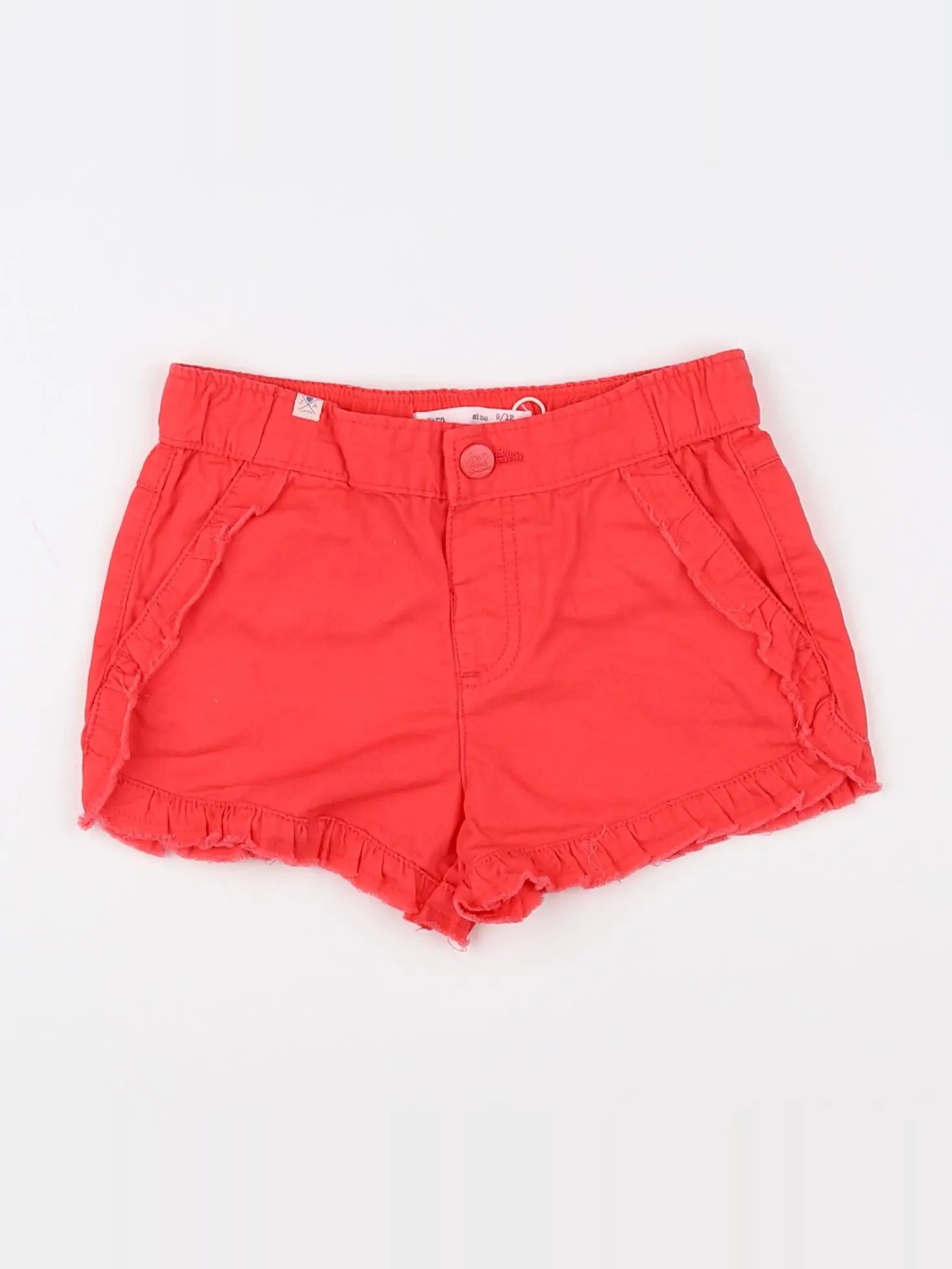 Zara - short rose - 9/12 mois
